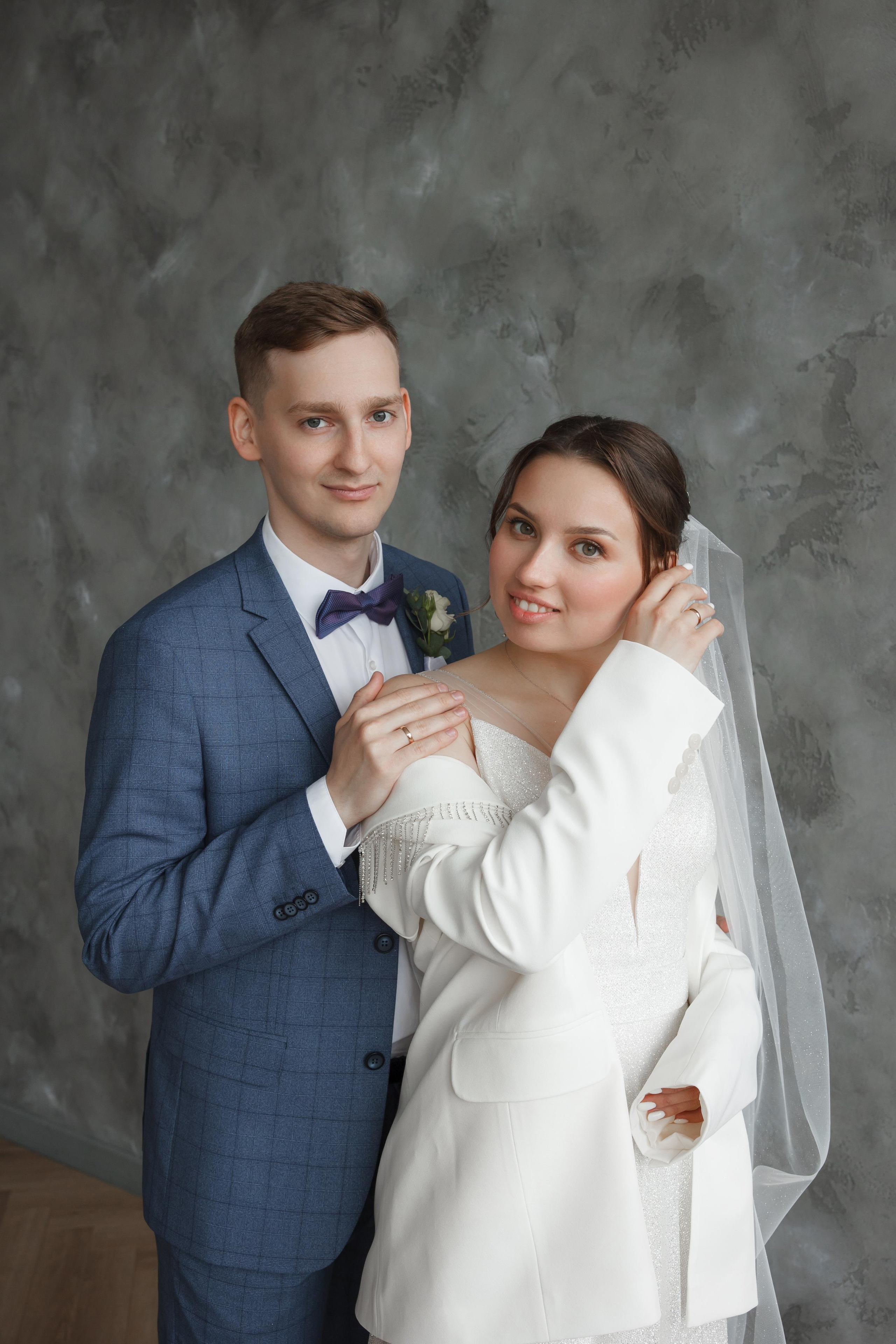 Надежда и Никита, ЗАГС г. Королев, фотостудия SpaceNoirArt. Свадебный и репортажный фотограф (Москва, Королев и другие)