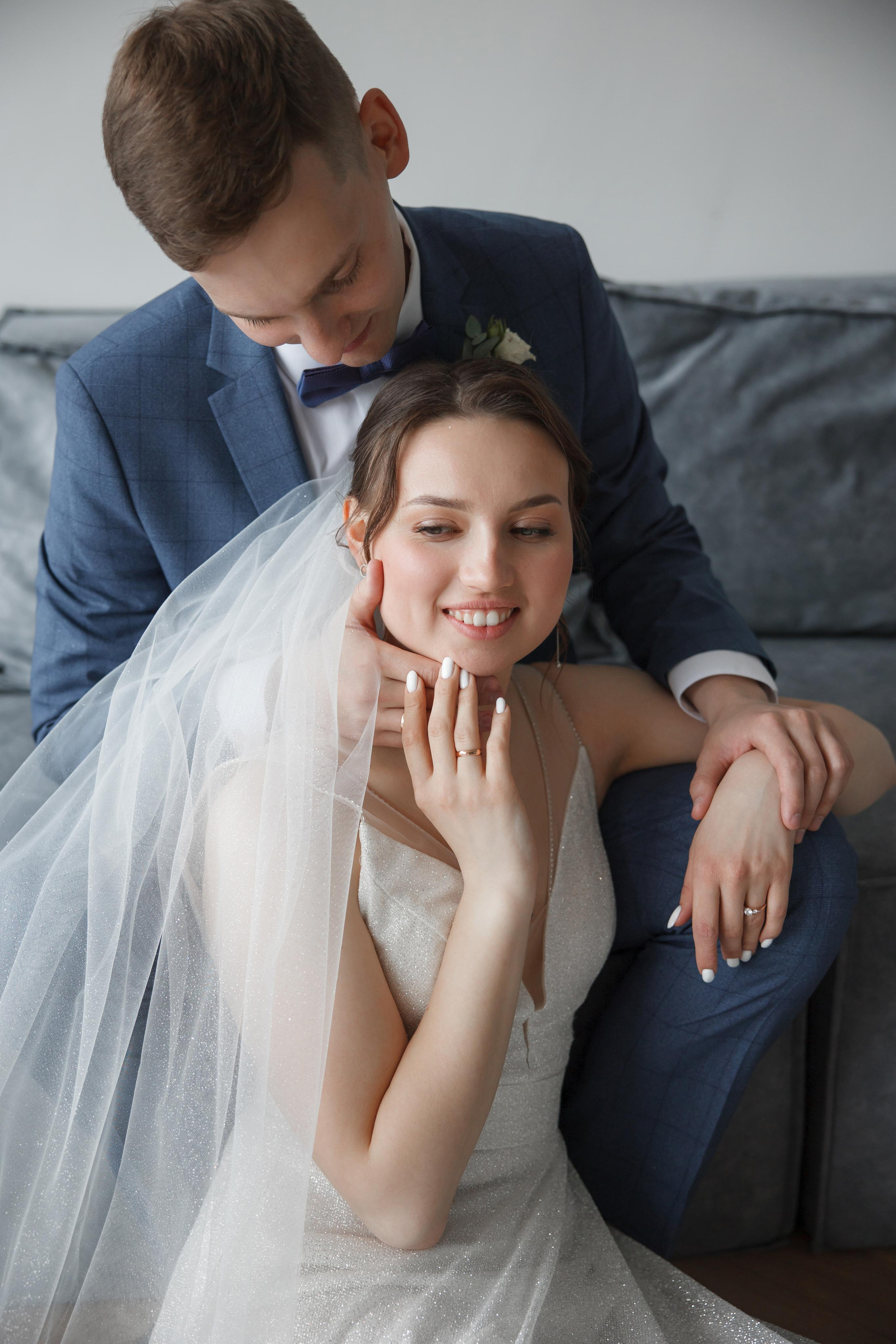 Надежда и Никита, ЗАГС г. Королев, фотостудия SpaceNoirArt. Свадебный и репортажный фотограф (Москва, Королев и другие)