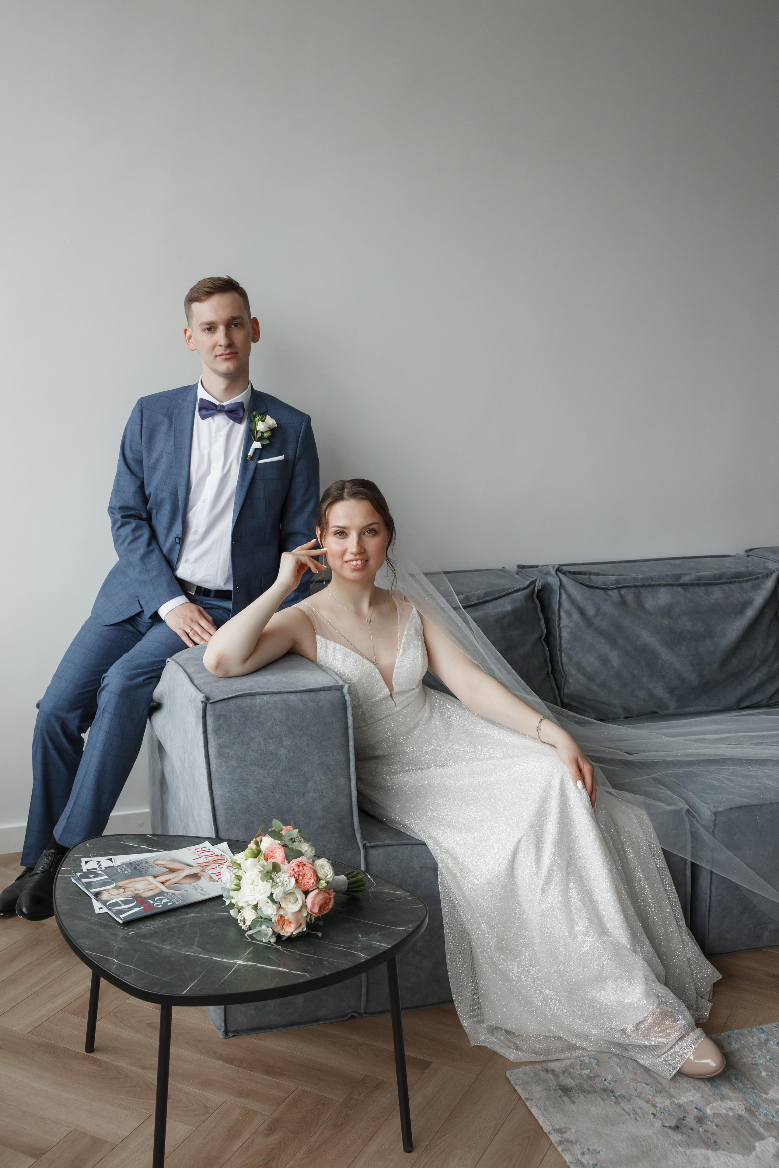 Надежда и Никита, ЗАГС г. Королев, фотостудия SpaceNoirArt. Свадебный и репортажный фотограф (Москва, Королев и другие)