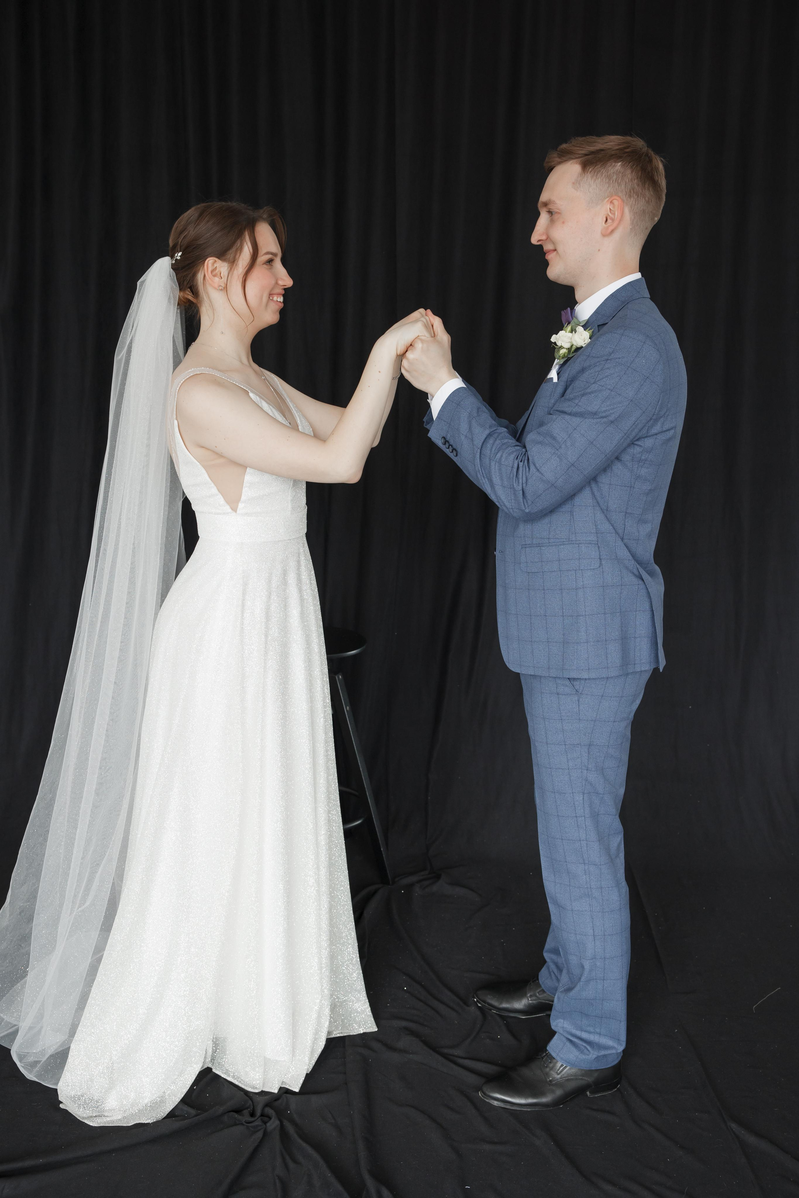 Надежда и Никита, ЗАГС г. Королев, фотостудия SpaceNoirArt. Свадебный и репортажный фотограф (Москва, Королев и другие)