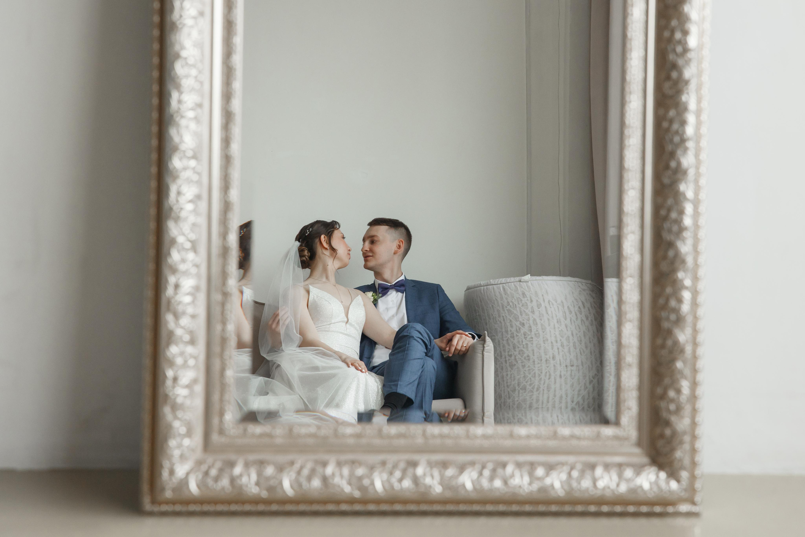 Надежда и Никита, ЗАГС г. Королев, фотостудия SpaceNoirArt. Свадебный и репортажный фотограф (Москва, Королев и другие)