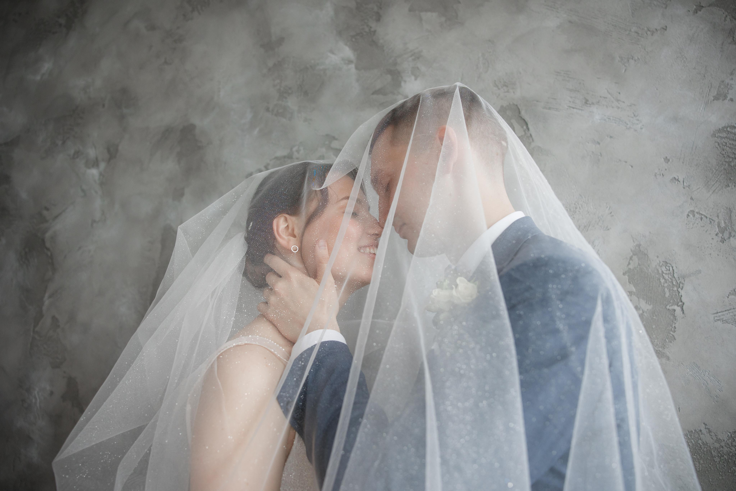 Надежда и Никита, ЗАГС г. Королев, фотостудия SpaceNoirArt. Свадебный и репортажный фотограф (Москва, Королев и другие)