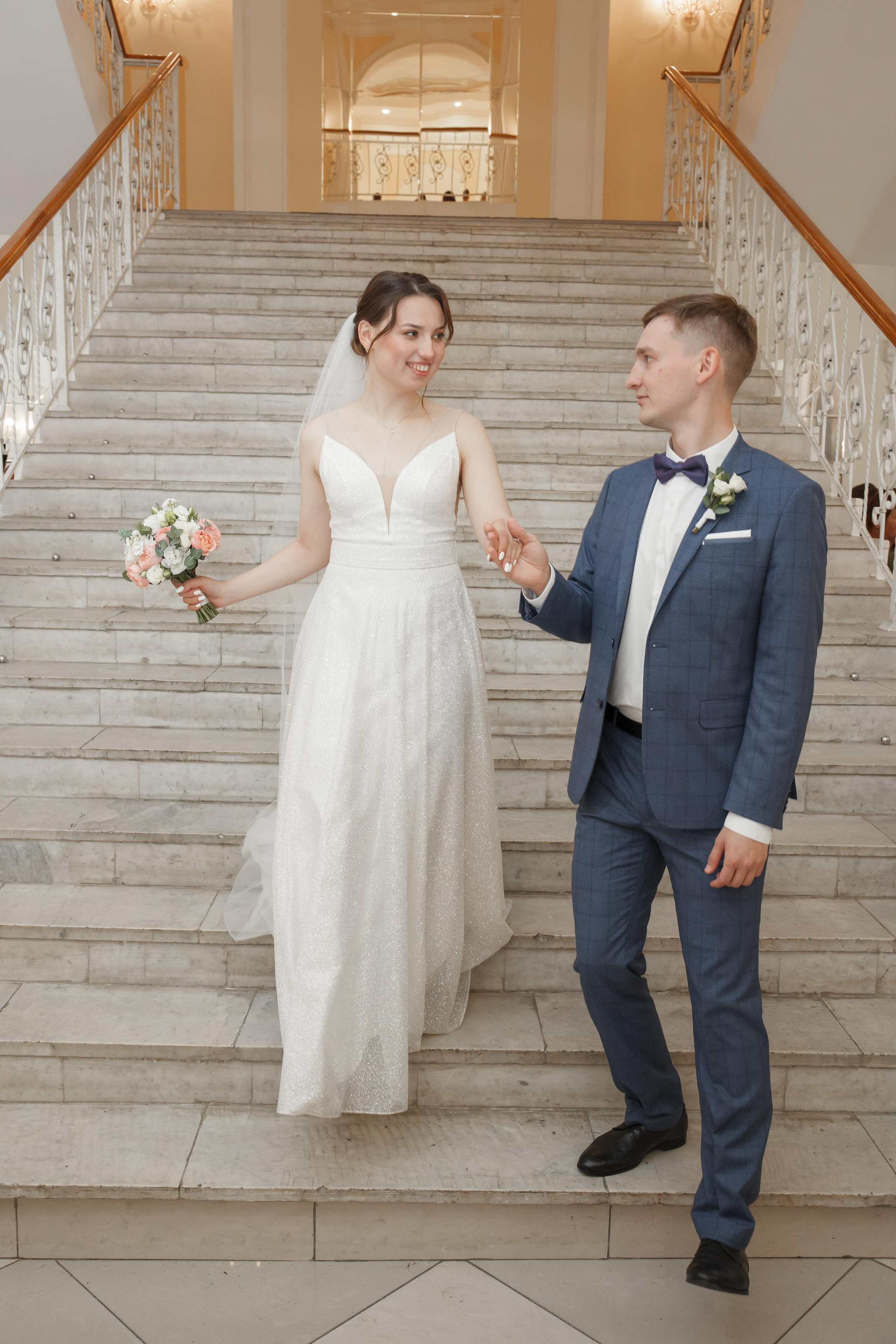 Надежда и Никита, ЗАГС г. Королев, фотостудия SpaceNoirArt. Свадебный и репортажный фотограф (Москва, Королев и другие)