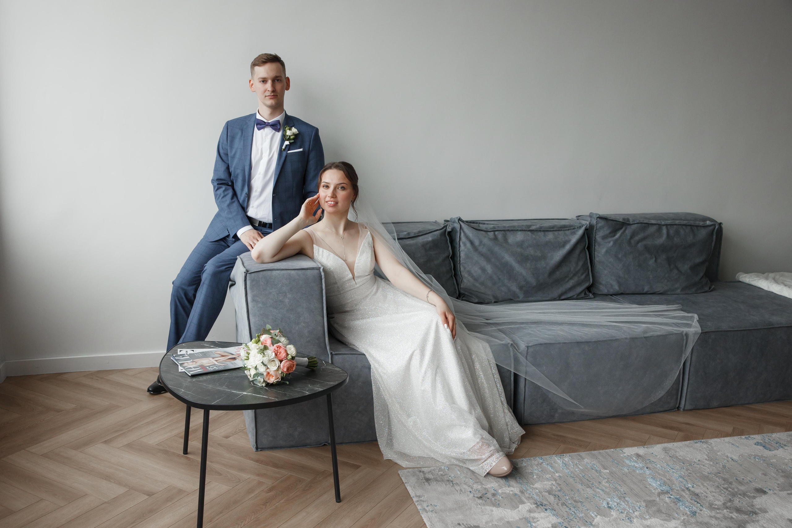 Надежда и Никита, ЗАГС г. Королев, фотостудия SpaceNoirArt. Свадебный и репортажный фотограф (Москва, Королев и другие)