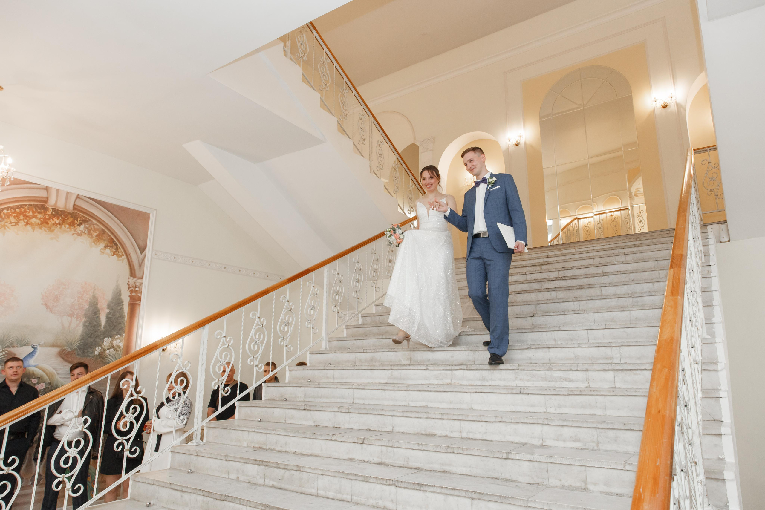 Надежда и Никита, ЗАГС г. Королев, фотостудия SpaceNoirArt. Свадебный и репортажный фотограф (Москва, Королев и другие)