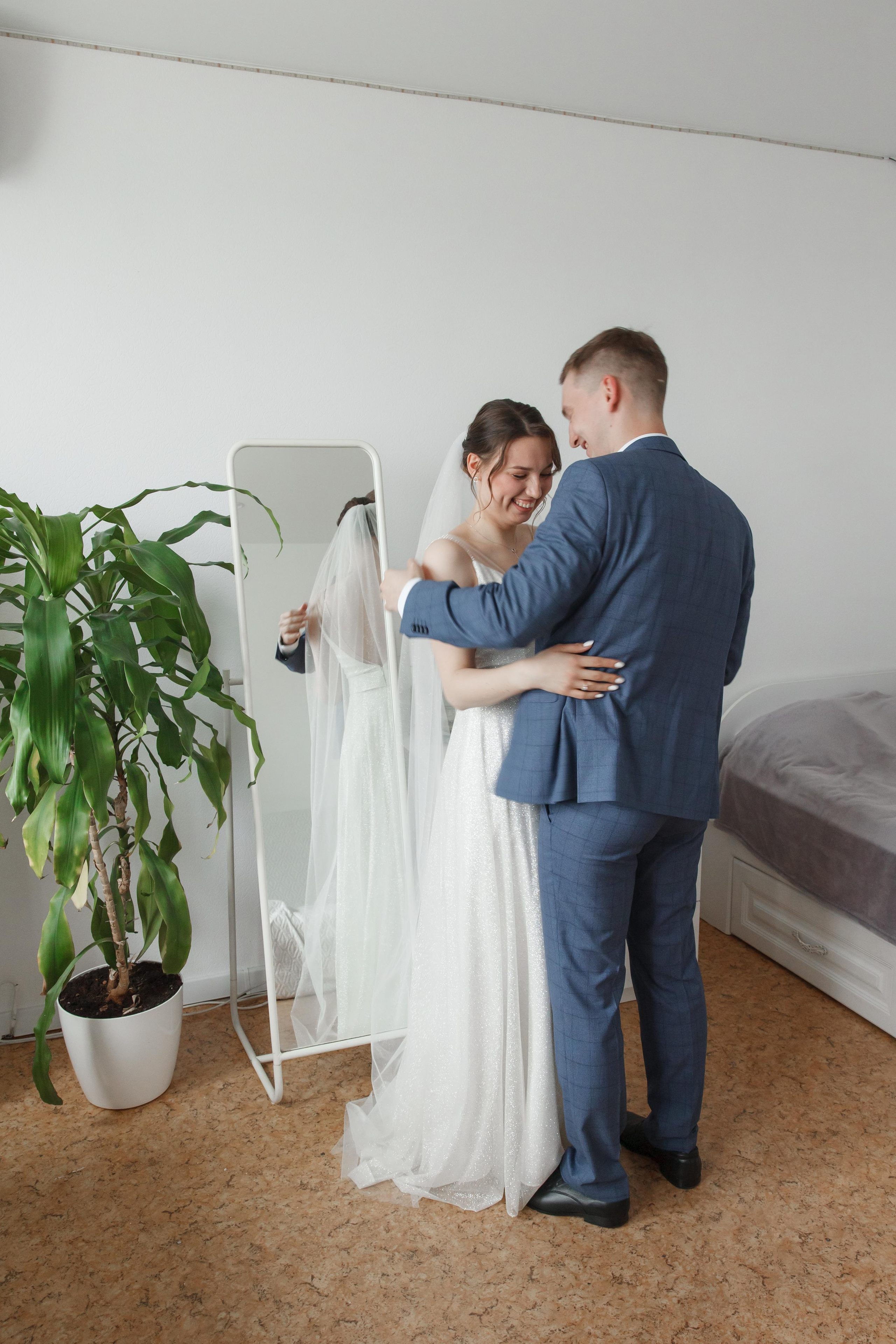 Надежда и Никита, ЗАГС г. Королев, фотостудия SpaceNoirArt. Свадебный и репортажный фотограф (Москва, Королев и другие)