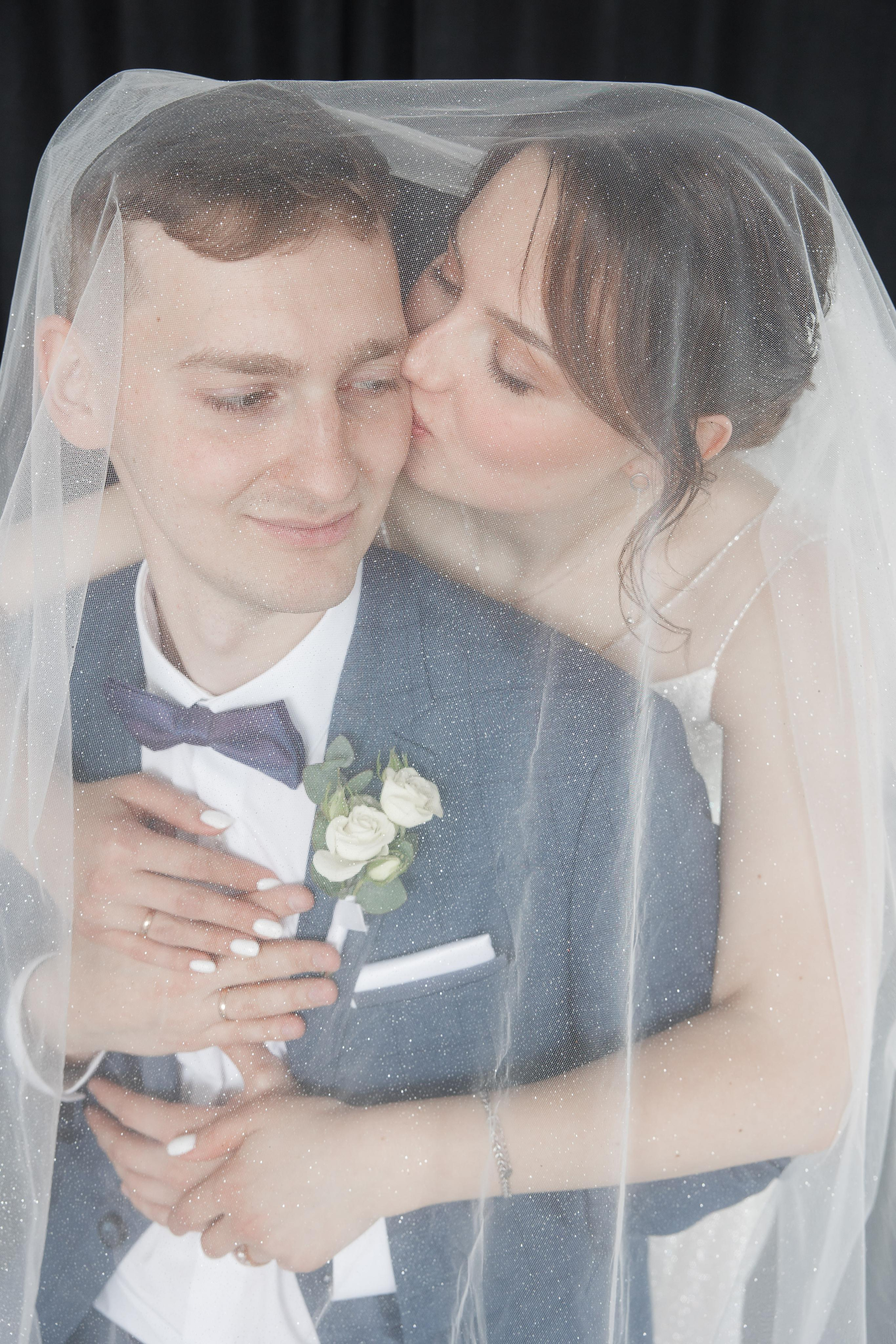 Надежда и Никита, ЗАГС г. Королев, фотостудия SpaceNoirArt. Свадебный и репортажный фотограф (Москва, Королев и другие)