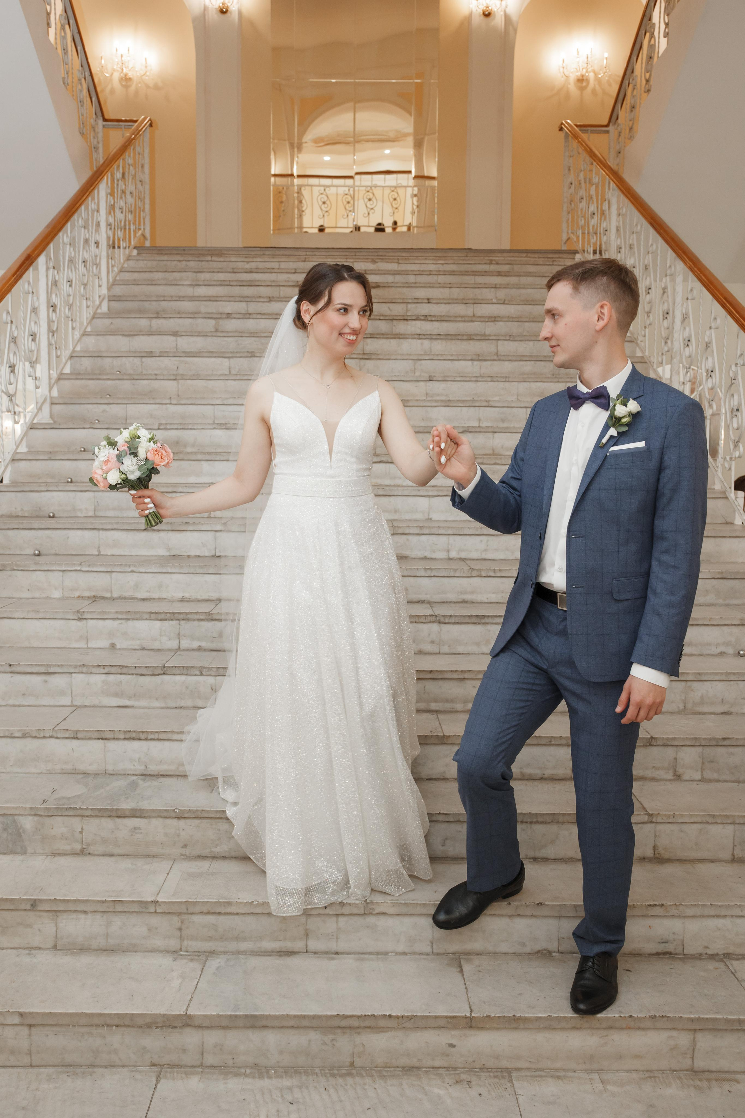 Надежда и Никита, ЗАГС г. Королев, фотостудия SpaceNoirArt. Свадебный и репортажный фотограф (Москва, Королев и другие)