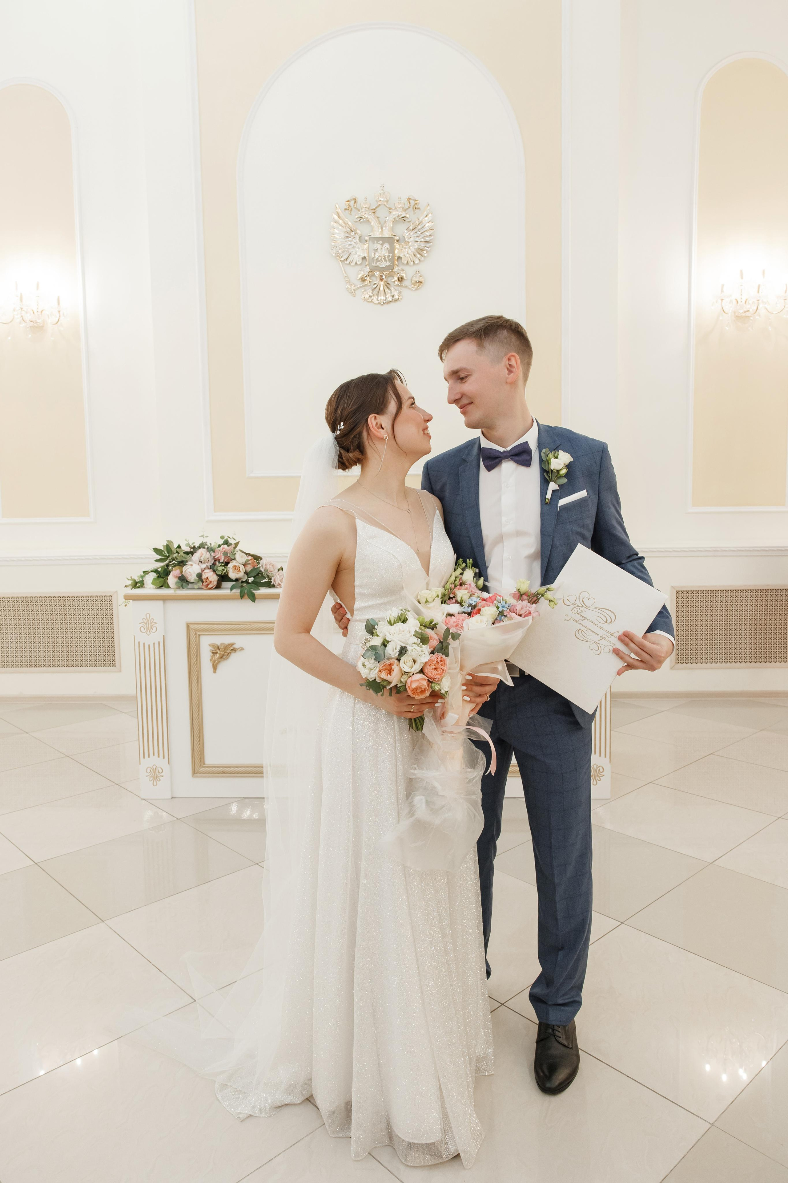 Надежда и Никита, ЗАГС г. Королев, фотостудия SpaceNoirArt. Свадебный и репортажный фотограф (Москва, Королев и другие)