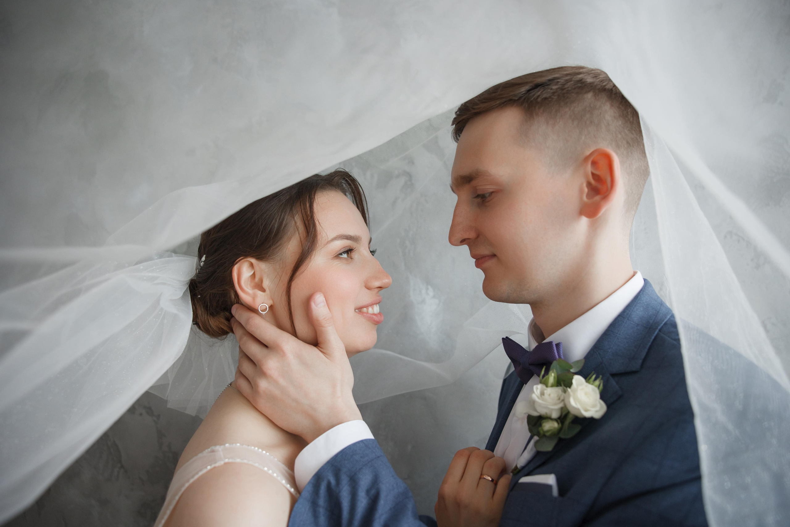 Надежда и Никита, ЗАГС г. Королев, фотостудия SpaceNoirArt. Свадебный и репортажный фотограф (Москва, Королев и другие)