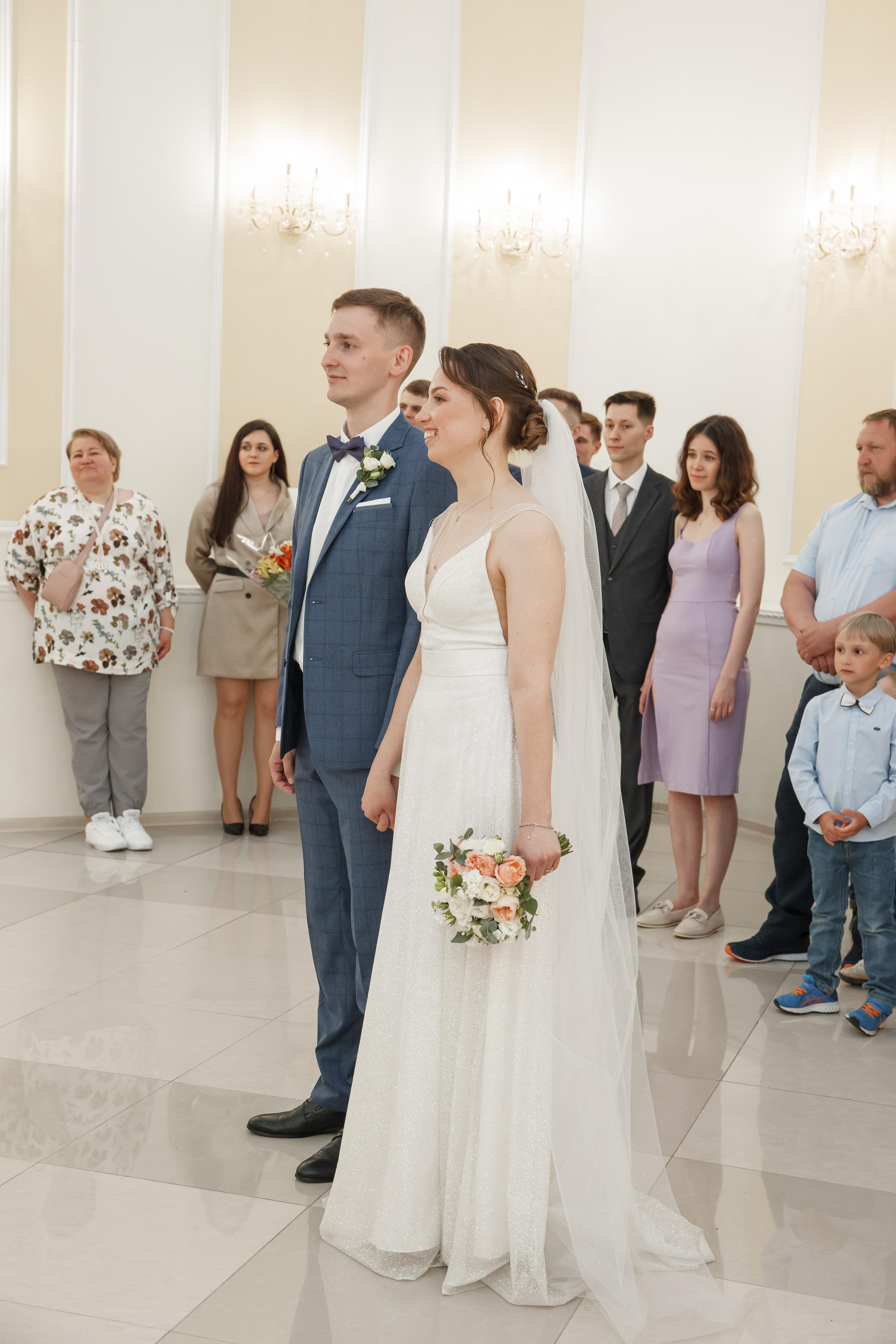 Надежда и Никита, ЗАГС г. Королев, фотостудия SpaceNoirArt. Свадебный и репортажный фотограф (Москва, Королев и другие)