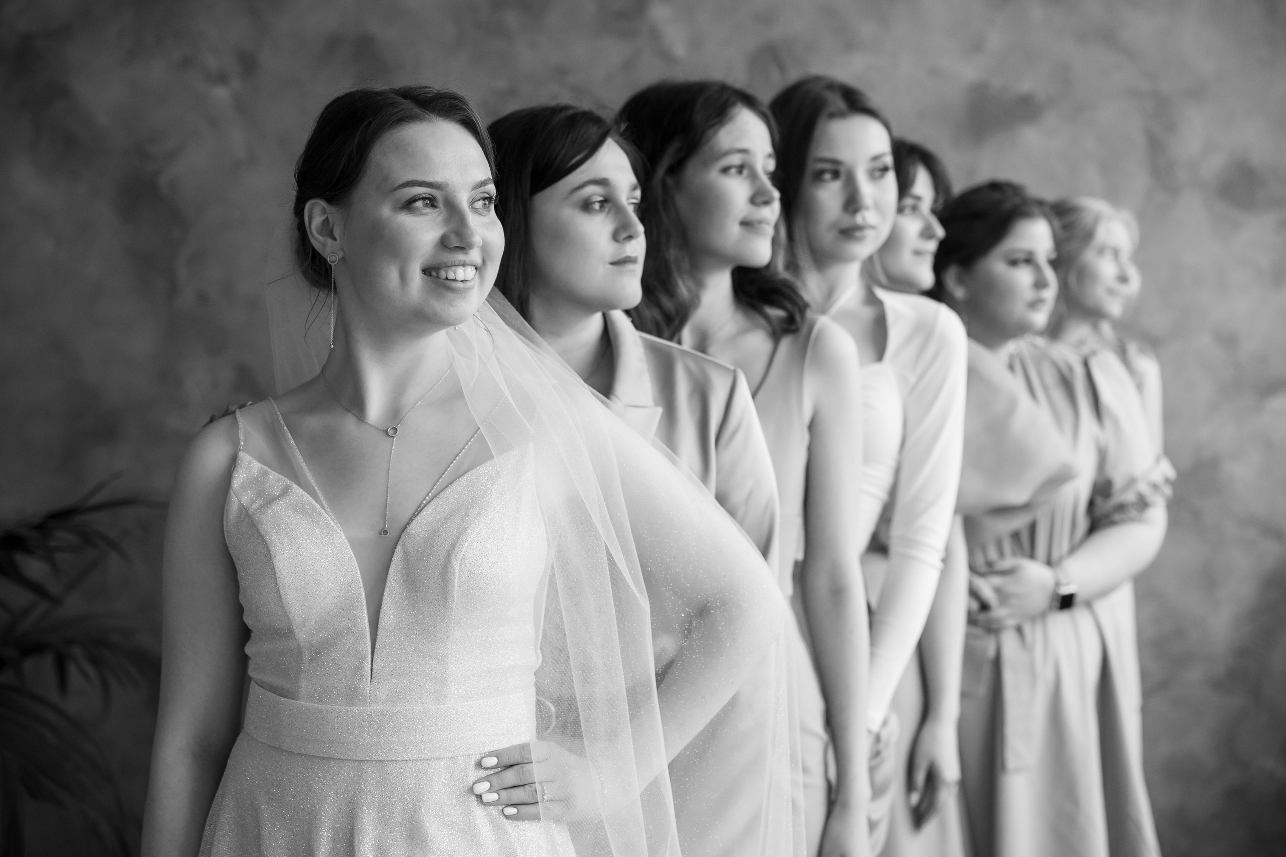 Надежда и Никита, ЗАГС г. Королев, фотостудия SpaceNoirArt. Свадебный и репортажный фотограф (Москва, Королев и другие)