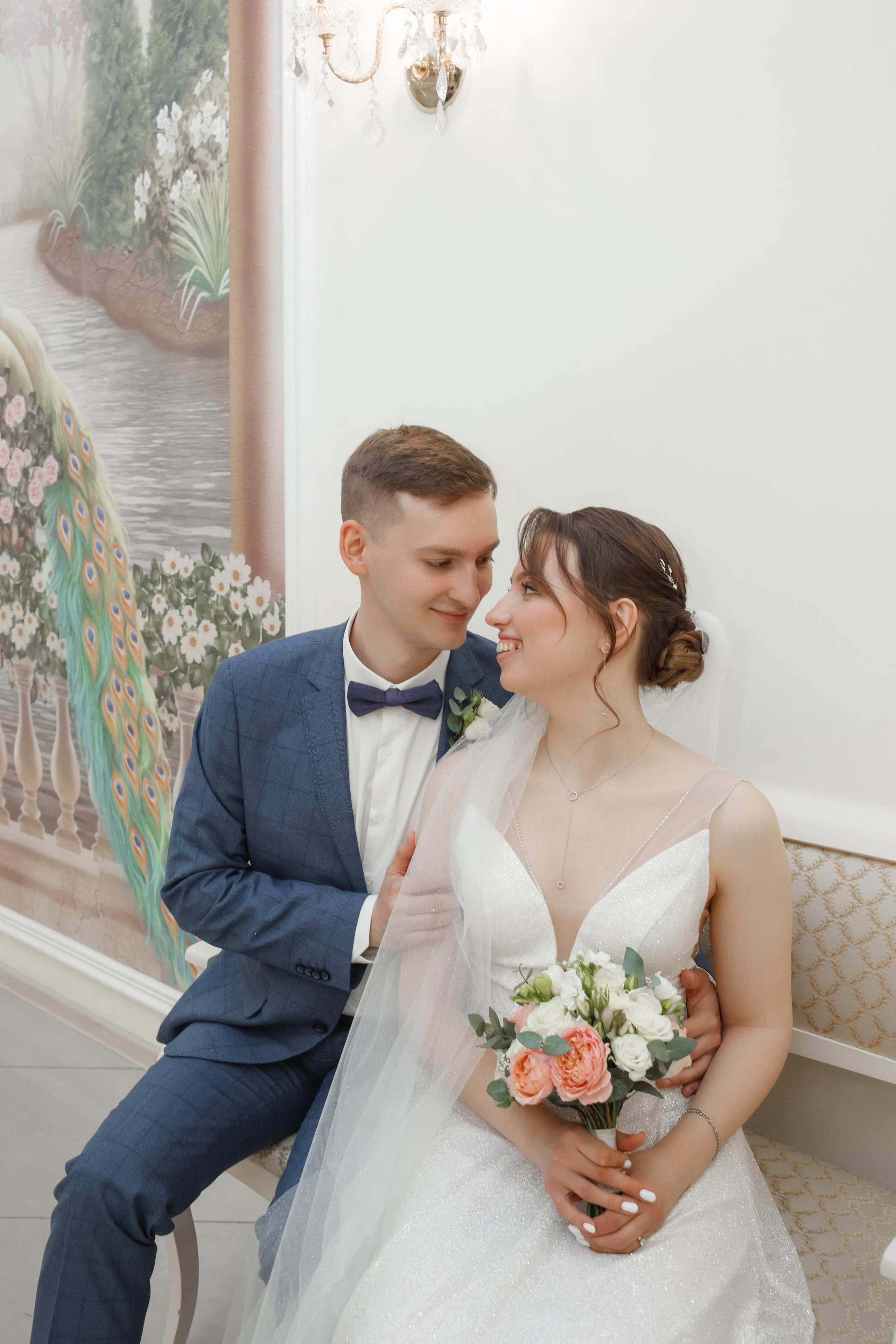 Надежда и Никита, ЗАГС г. Королев, фотостудия SpaceNoirArt. Свадебный и репортажный фотограф (Москва, Королев и другие)