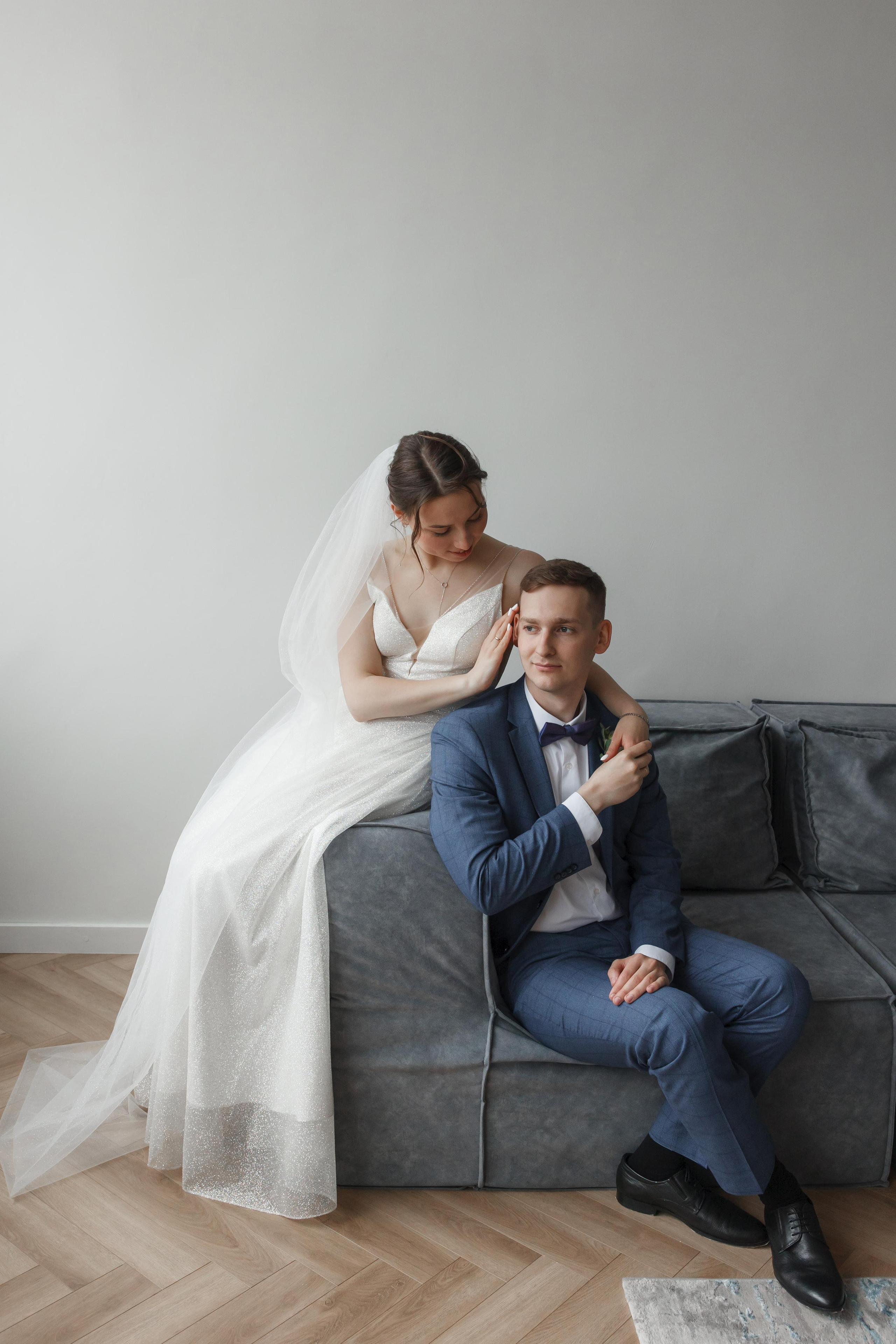 Надежда и Никита, ЗАГС г. Королев, фотостудия SpaceNoirArt. Свадебный и репортажный фотограф (Москва, Королев и другие)