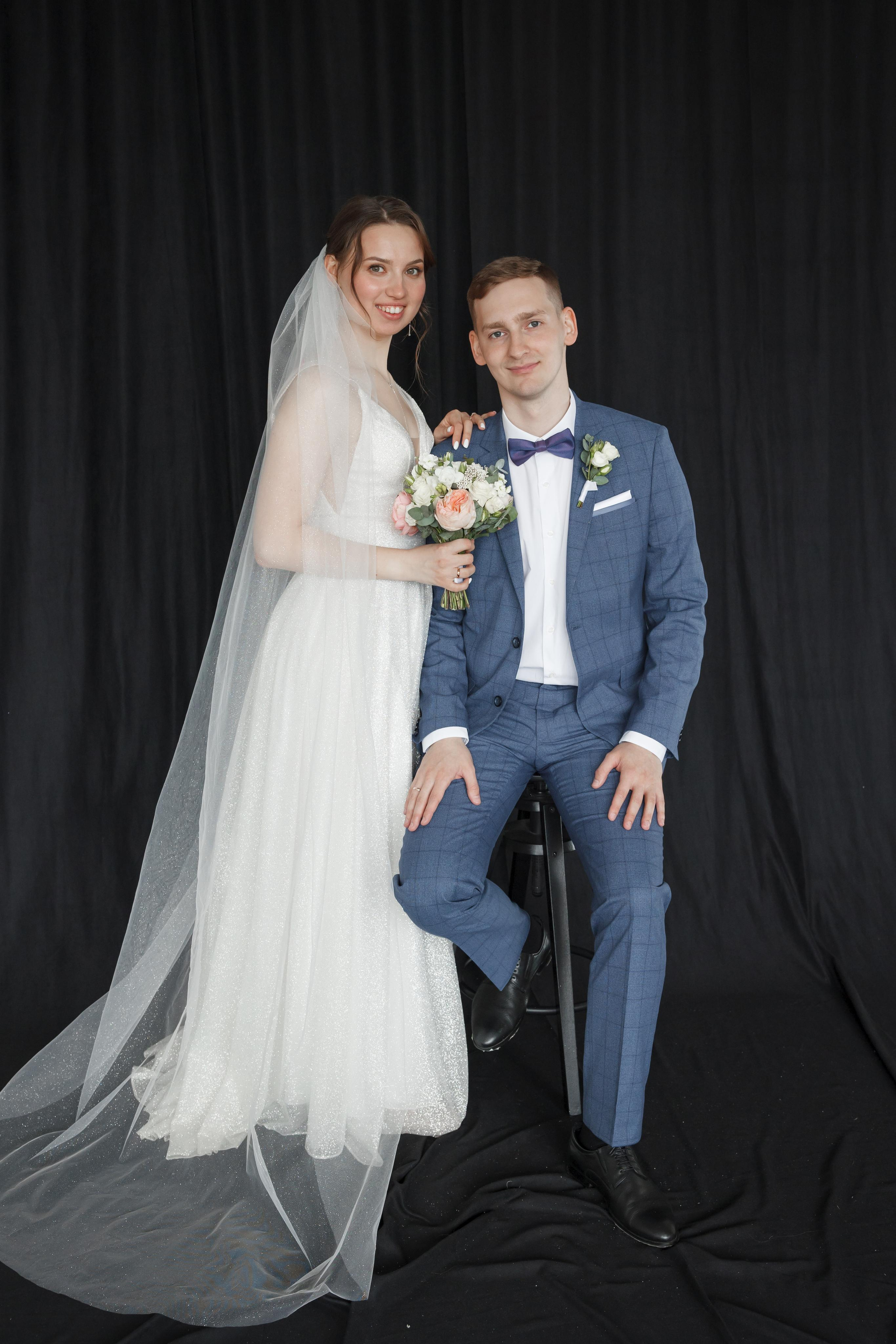 Надежда и Никита, ЗАГС г. Королев, фотостудия SpaceNoirArt. Свадебный и репортажный фотограф (Москва, Королев и другие)