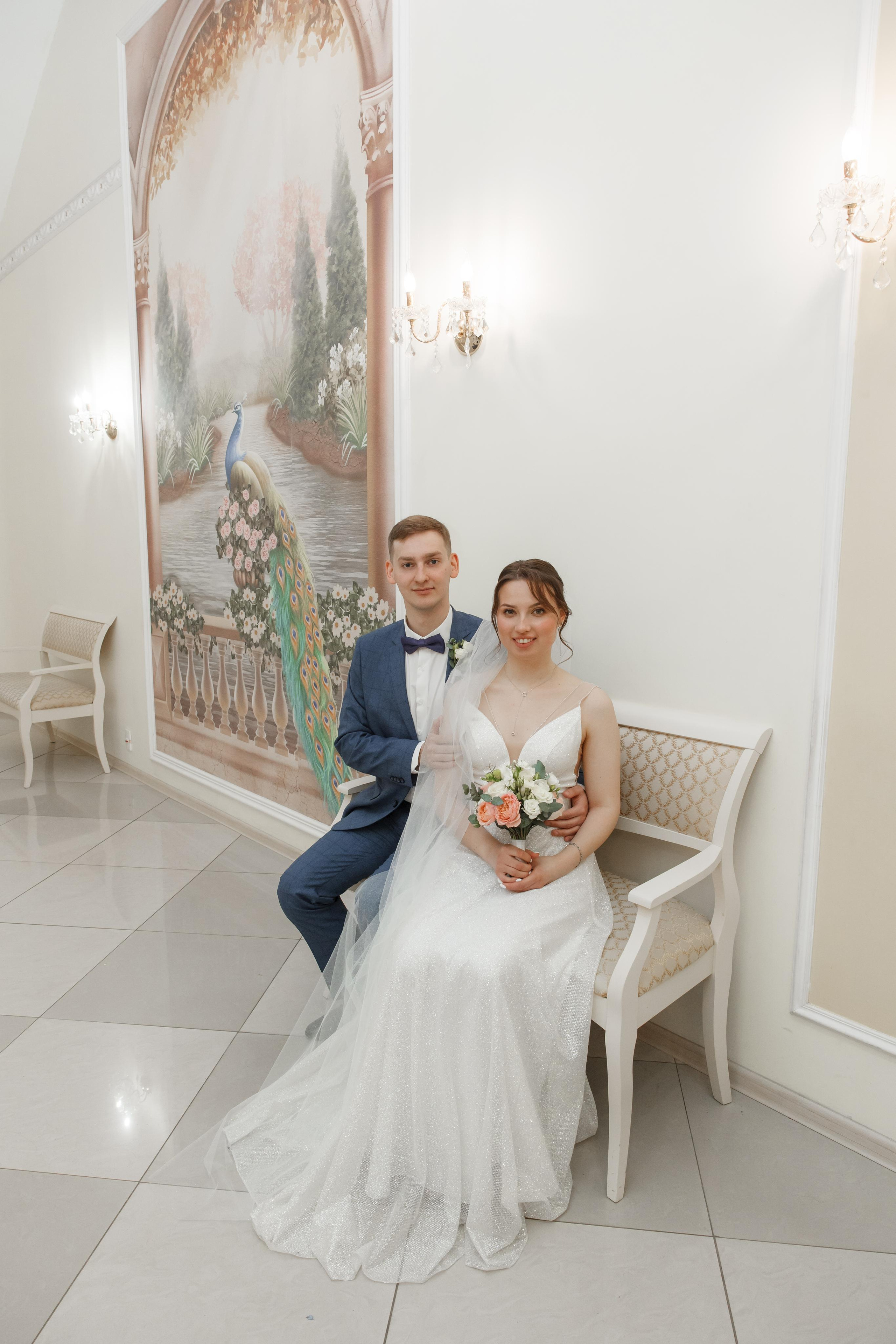 Надежда и Никита, ЗАГС г. Королев, фотостудия SpaceNoirArt. Свадебный и репортажный фотограф (Москва, Королев и другие)