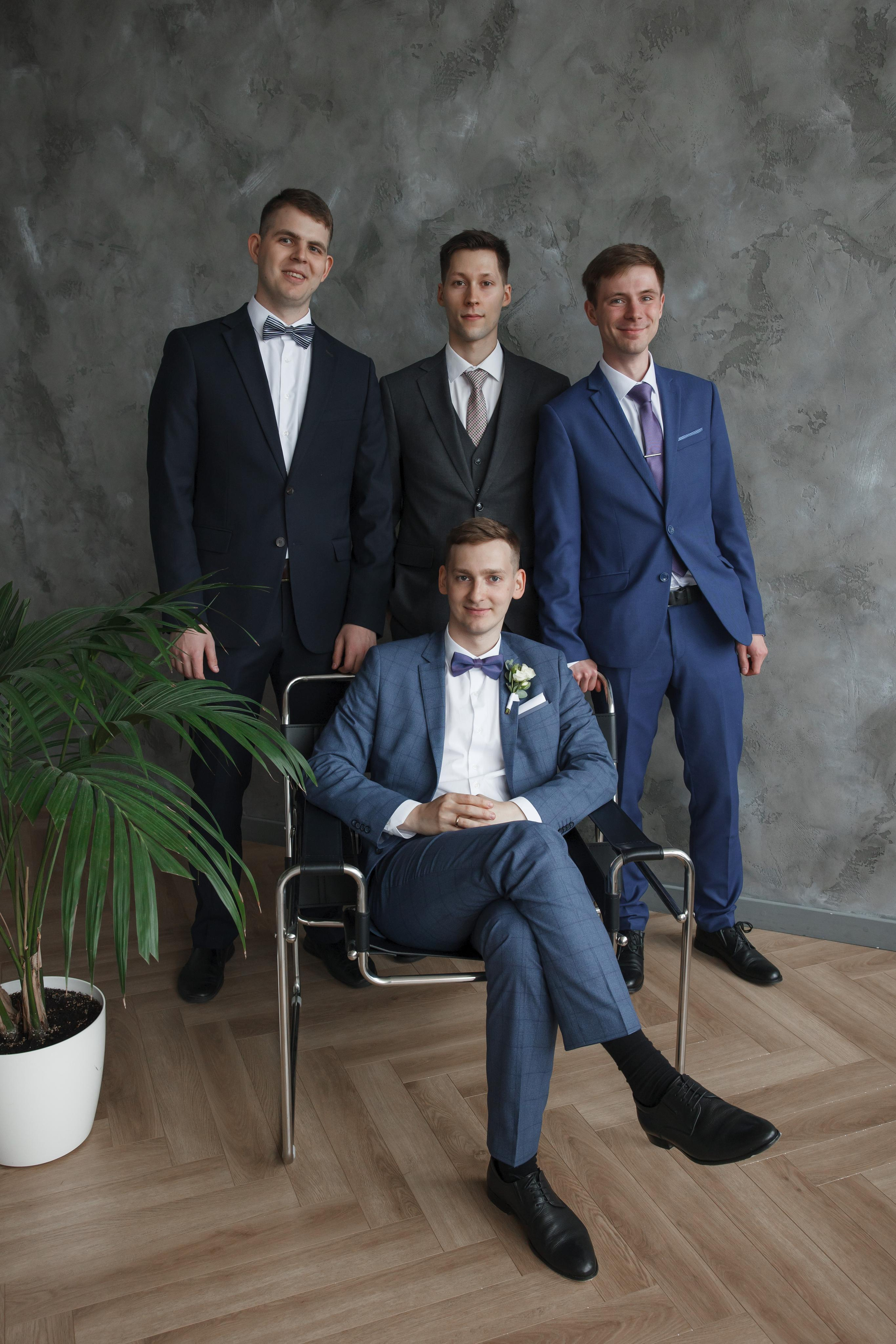 Надежда и Никита, ЗАГС г. Королев, фотостудия SpaceNoirArt. Свадебный и репортажный фотограф (Москва, Королев и другие)