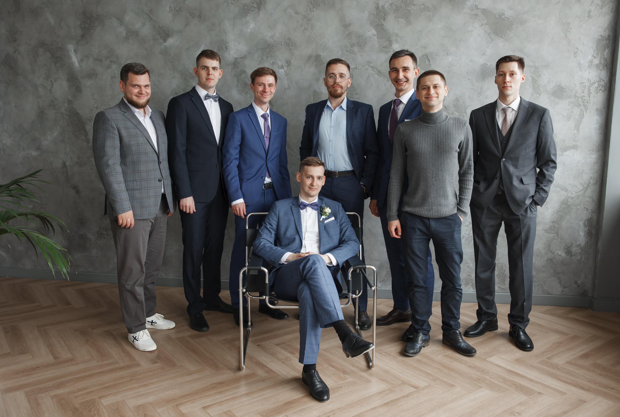 Надежда и Никита, ЗАГС г. Королев, фотостудия SpaceNoirArt. Свадебный и репортажный фотограф (Москва, Королев и другие)