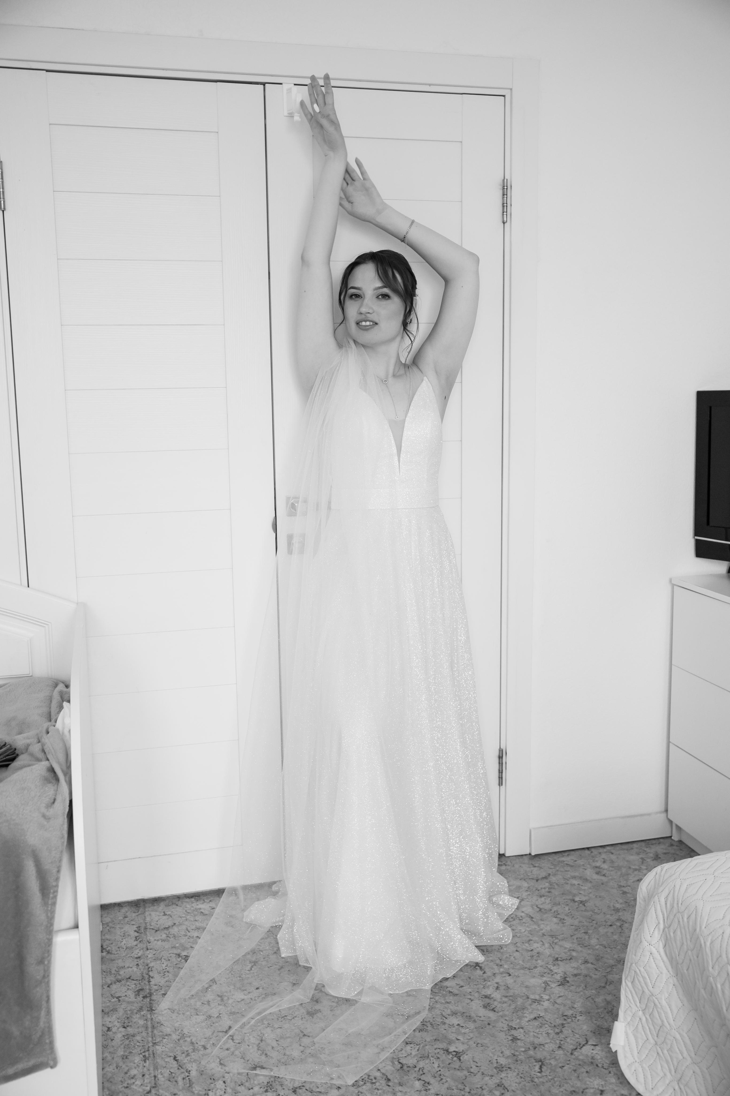 Надежда и Никита, ЗАГС г. Королев, фотостудия SpaceNoirArt. Свадебный и репортажный фотограф (Москва, Королев и другие)