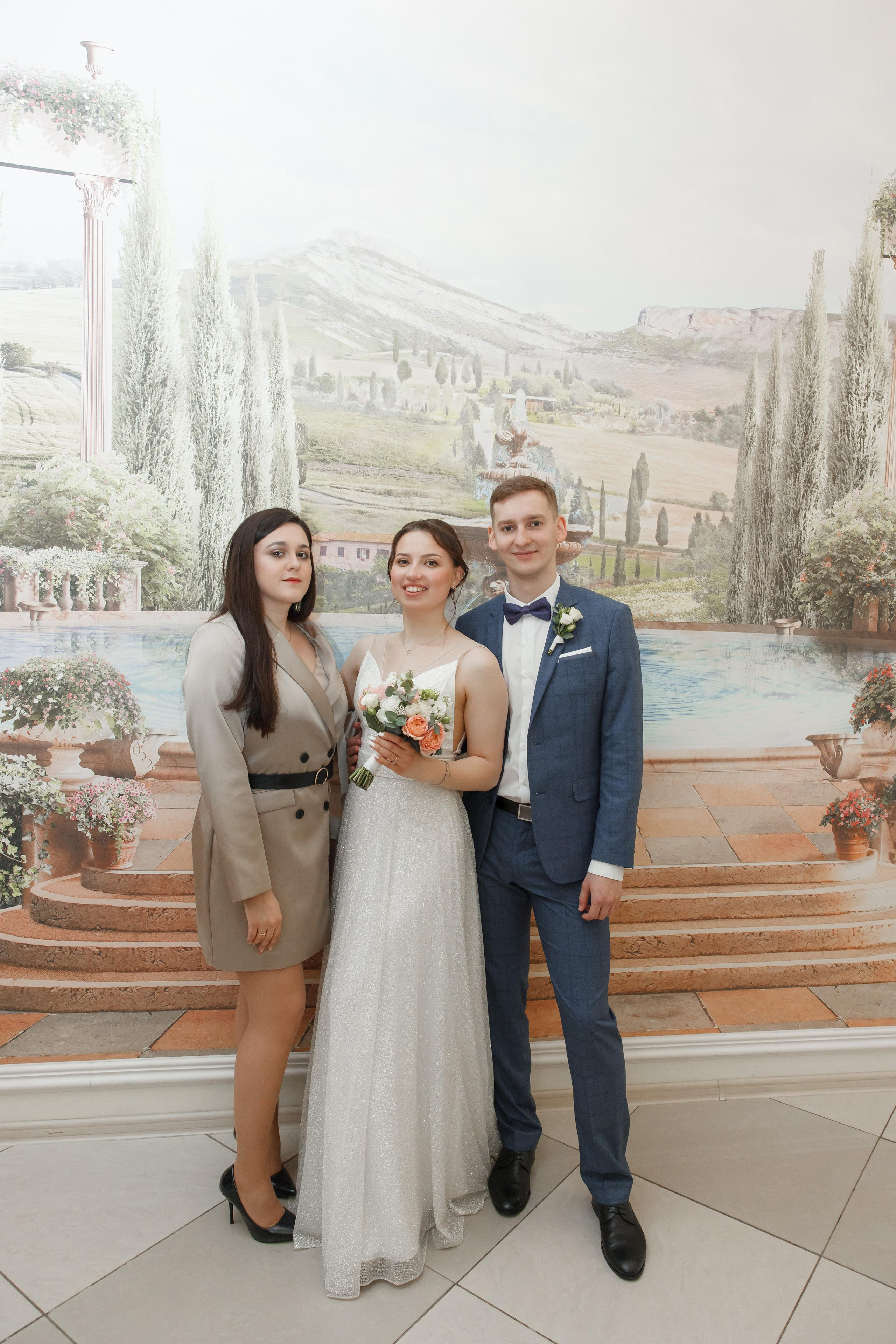 Надежда и Никита, ЗАГС г. Королев, фотостудия SpaceNoirArt. Свадебный и репортажный фотограф (Москва, Королев и другие)