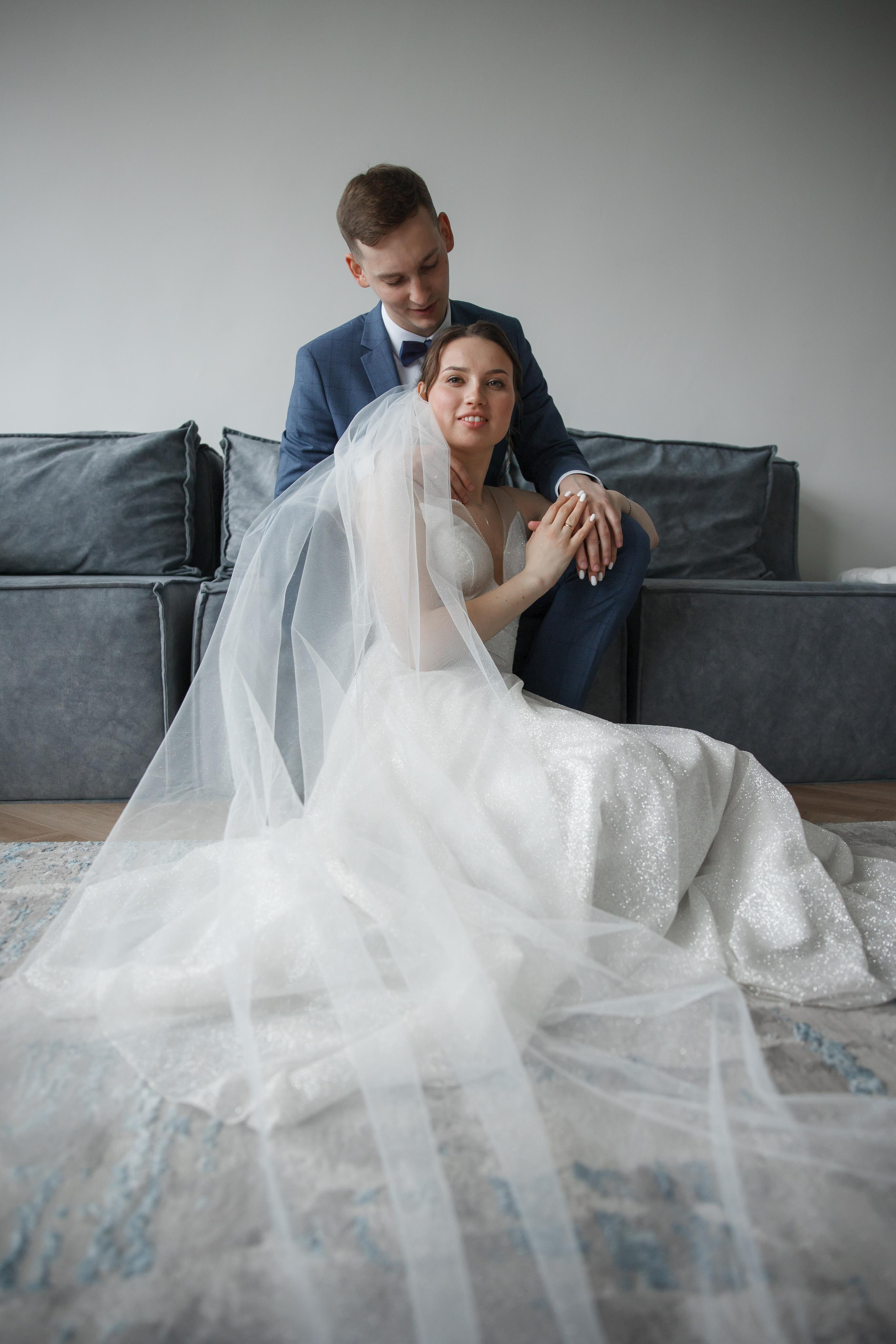 Надежда и Никита, ЗАГС г. Королев, фотостудия SpaceNoirArt. Свадебный и репортажный фотограф (Москва, Королев и другие)