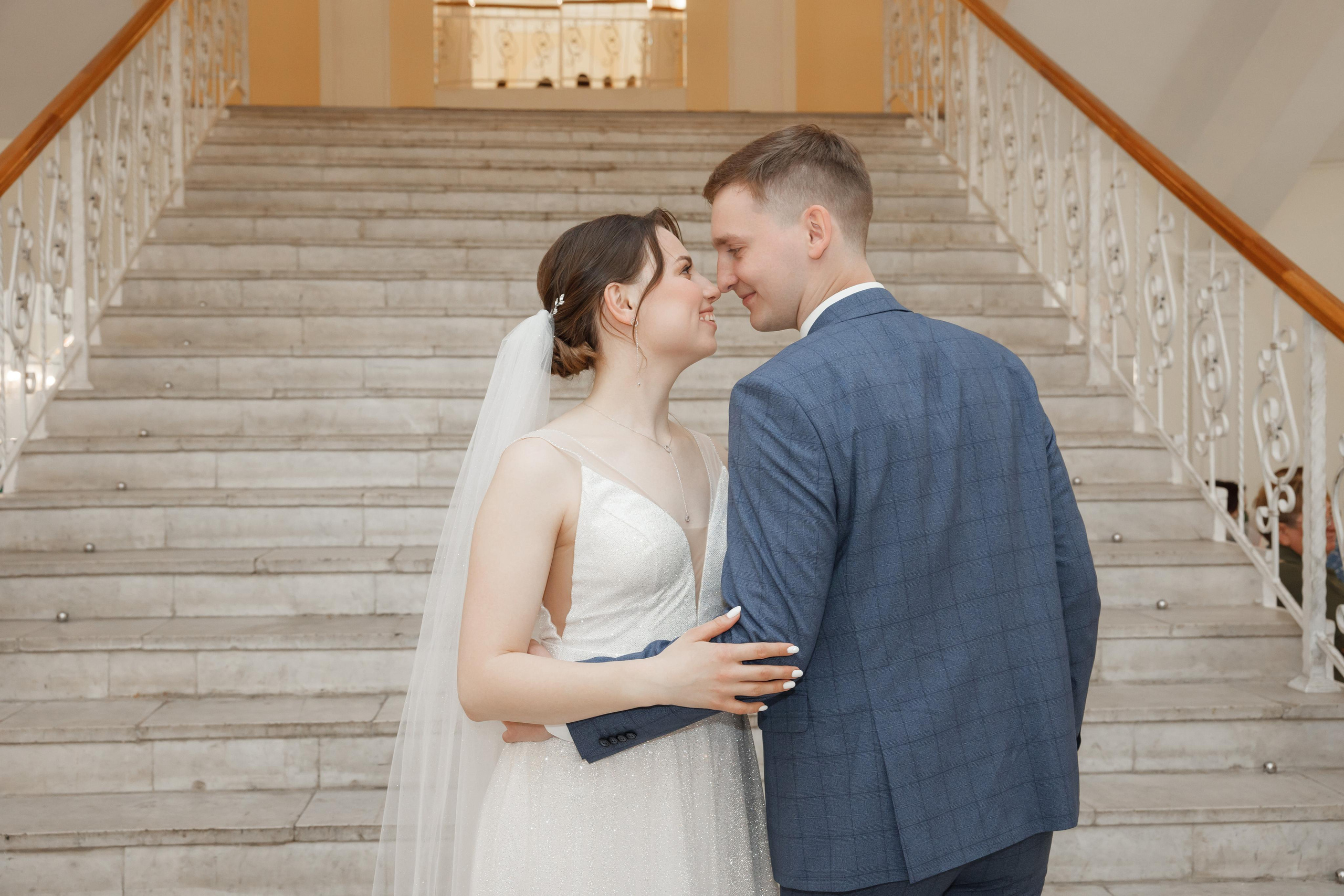 Надежда и Никита, ЗАГС г. Королев, фотостудия SpaceNoirArt. Свадебный и репортажный фотограф (Москва, Королев и другие)