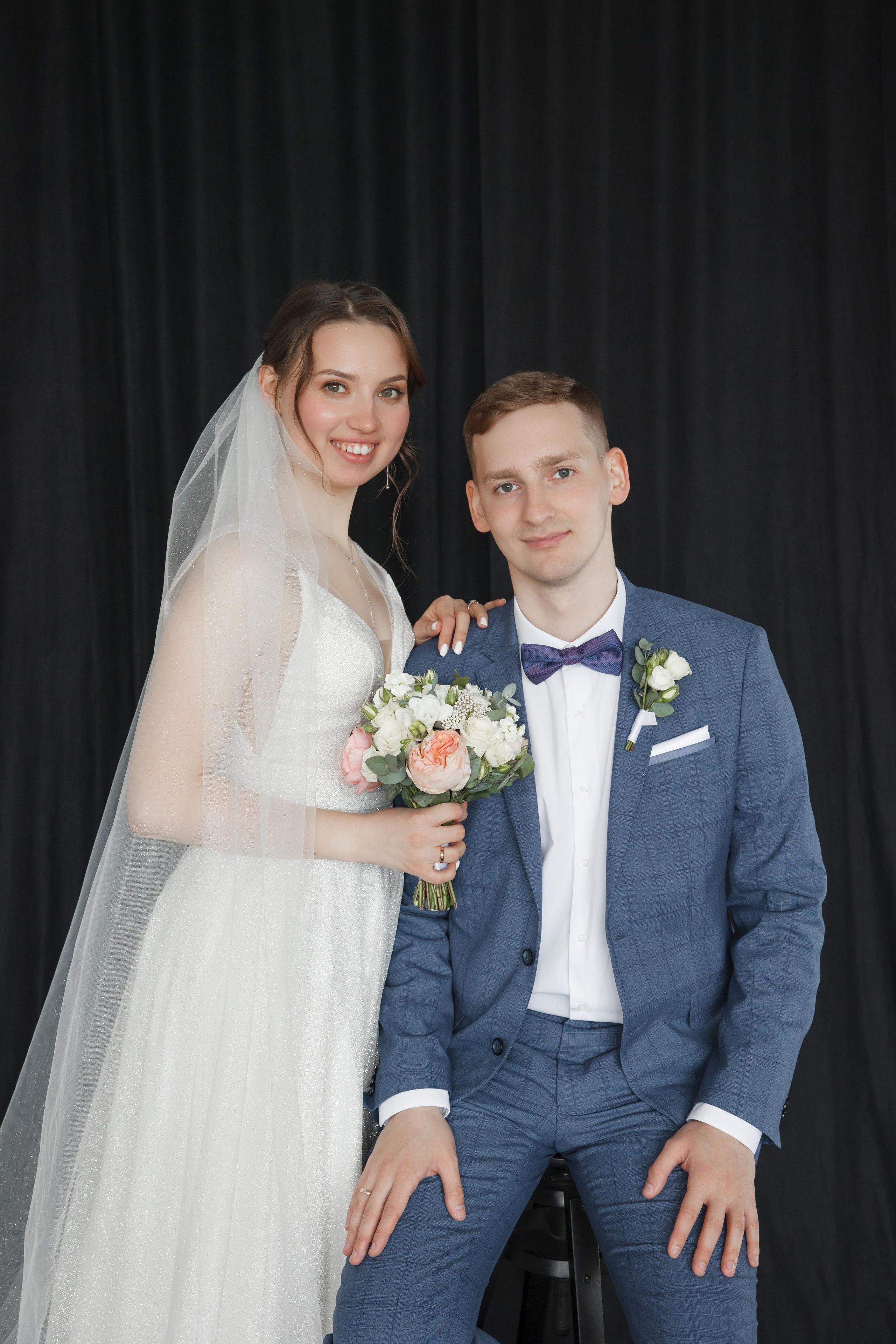 Надежда и Никита, ЗАГС г. Королев, фотостудия SpaceNoirArt. Свадебный и репортажный фотограф (Москва, Королев и другие)