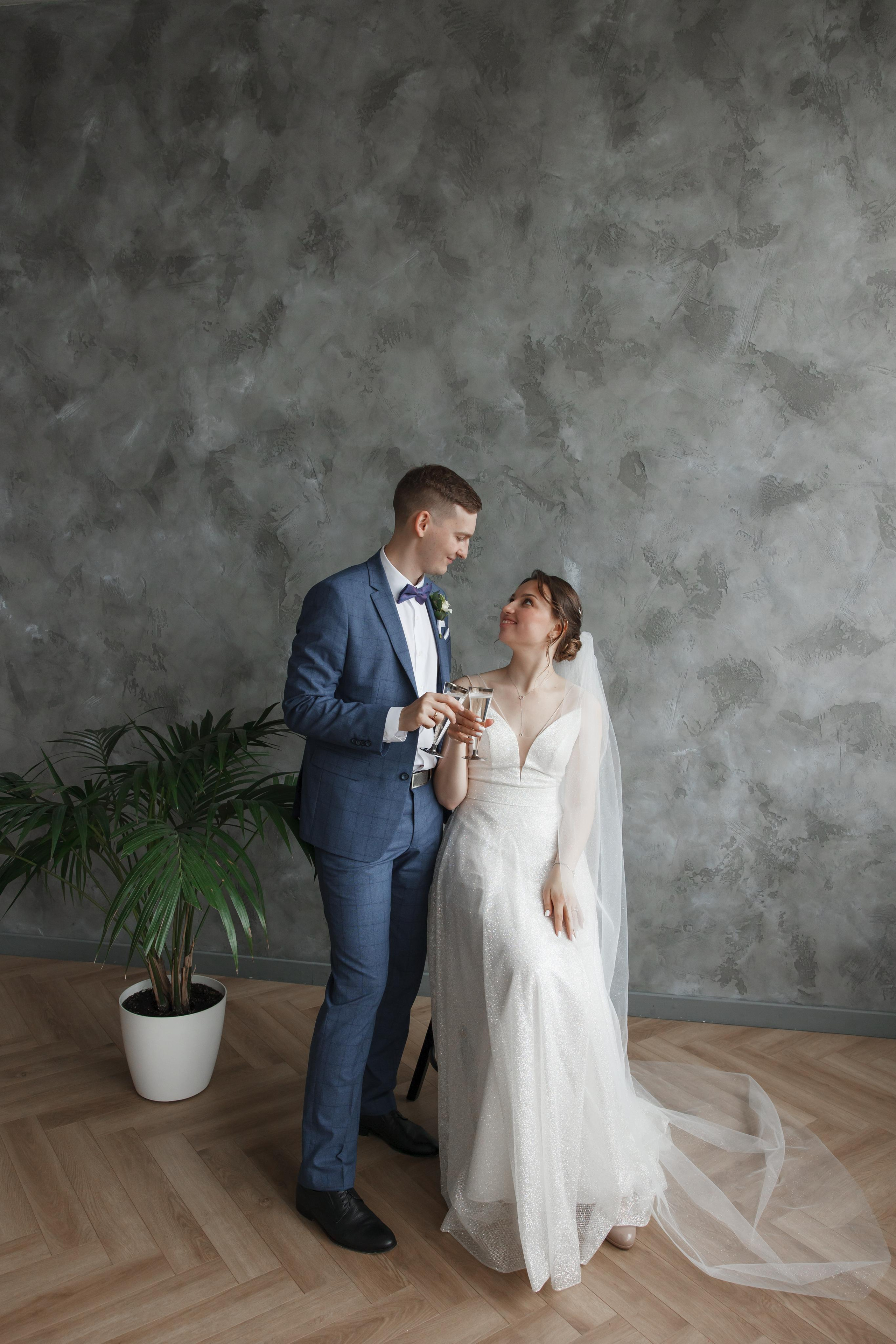 Надежда и Никита, ЗАГС г. Королев, фотостудия SpaceNoirArt. Свадебный и репортажный фотограф (Москва, Королев и другие)