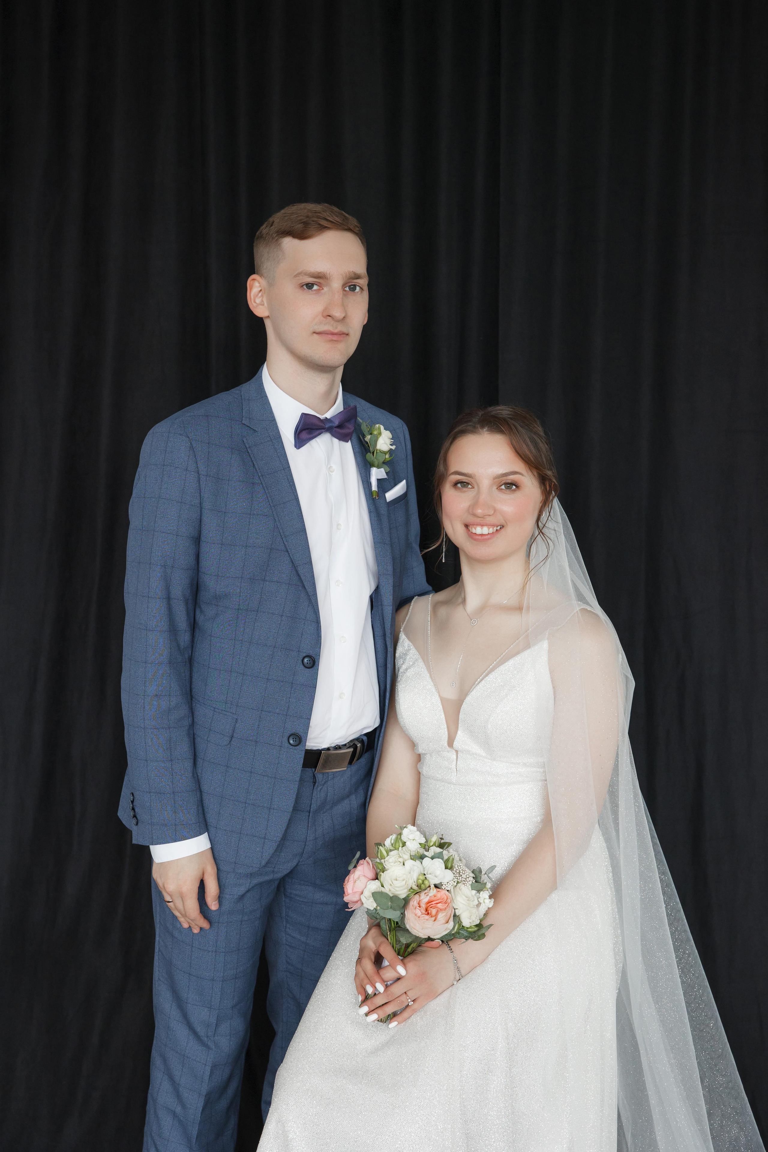 Надежда и Никита, ЗАГС г. Королев, фотостудия SpaceNoirArt. Свадебный и репортажный фотограф (Москва, Королев и другие)