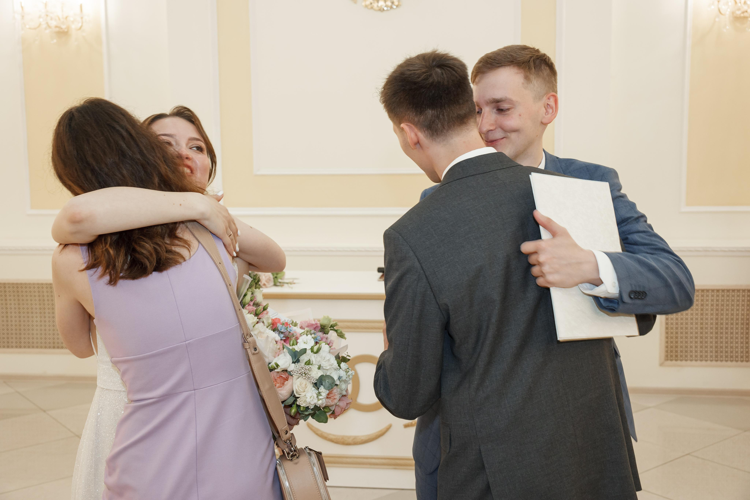 Надежда и Никита, ЗАГС г. Королев, фотостудия SpaceNoirArt. Свадебный и репортажный фотограф (Москва, Королев и другие)