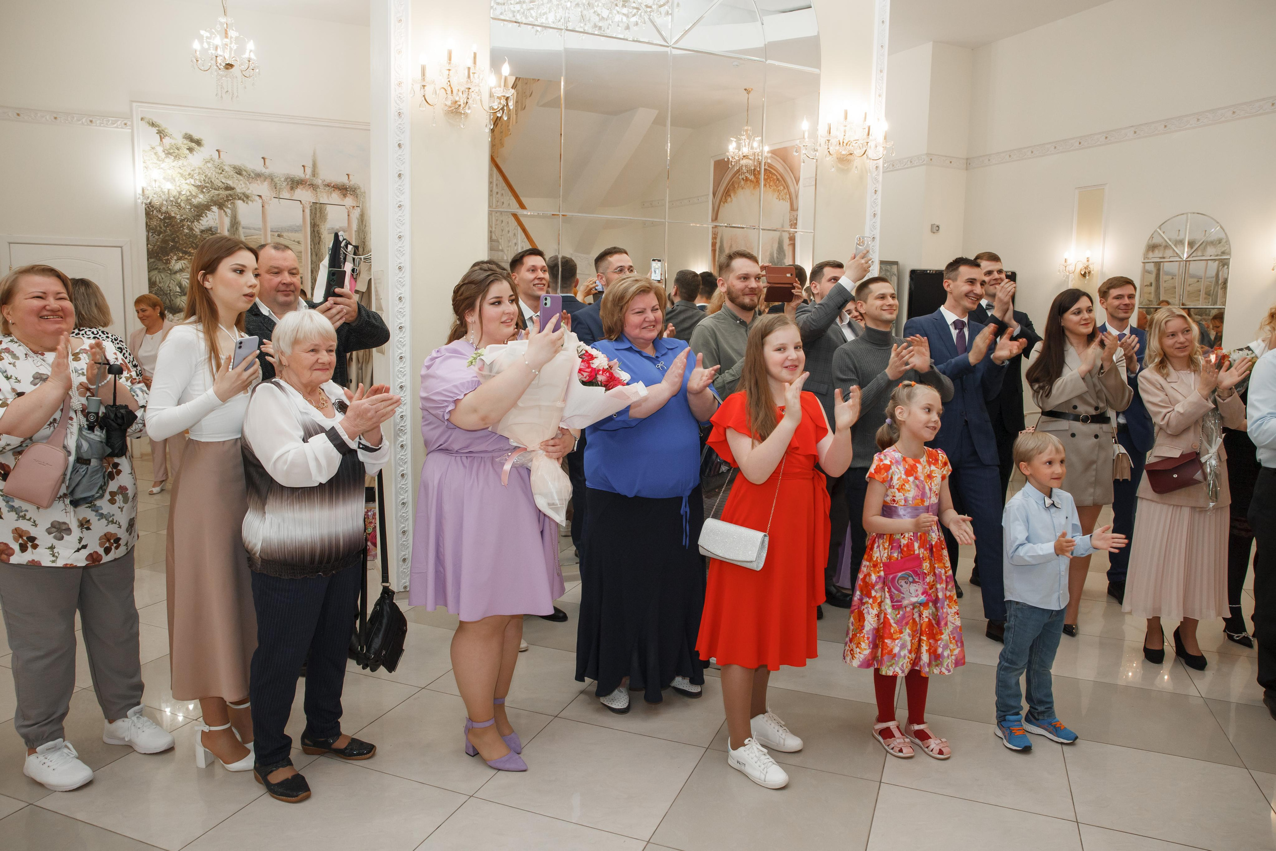 Надежда и Никита, ЗАГС г. Королев, фотостудия SpaceNoirArt. Свадебный и репортажный фотограф (Москва, Королев и другие)