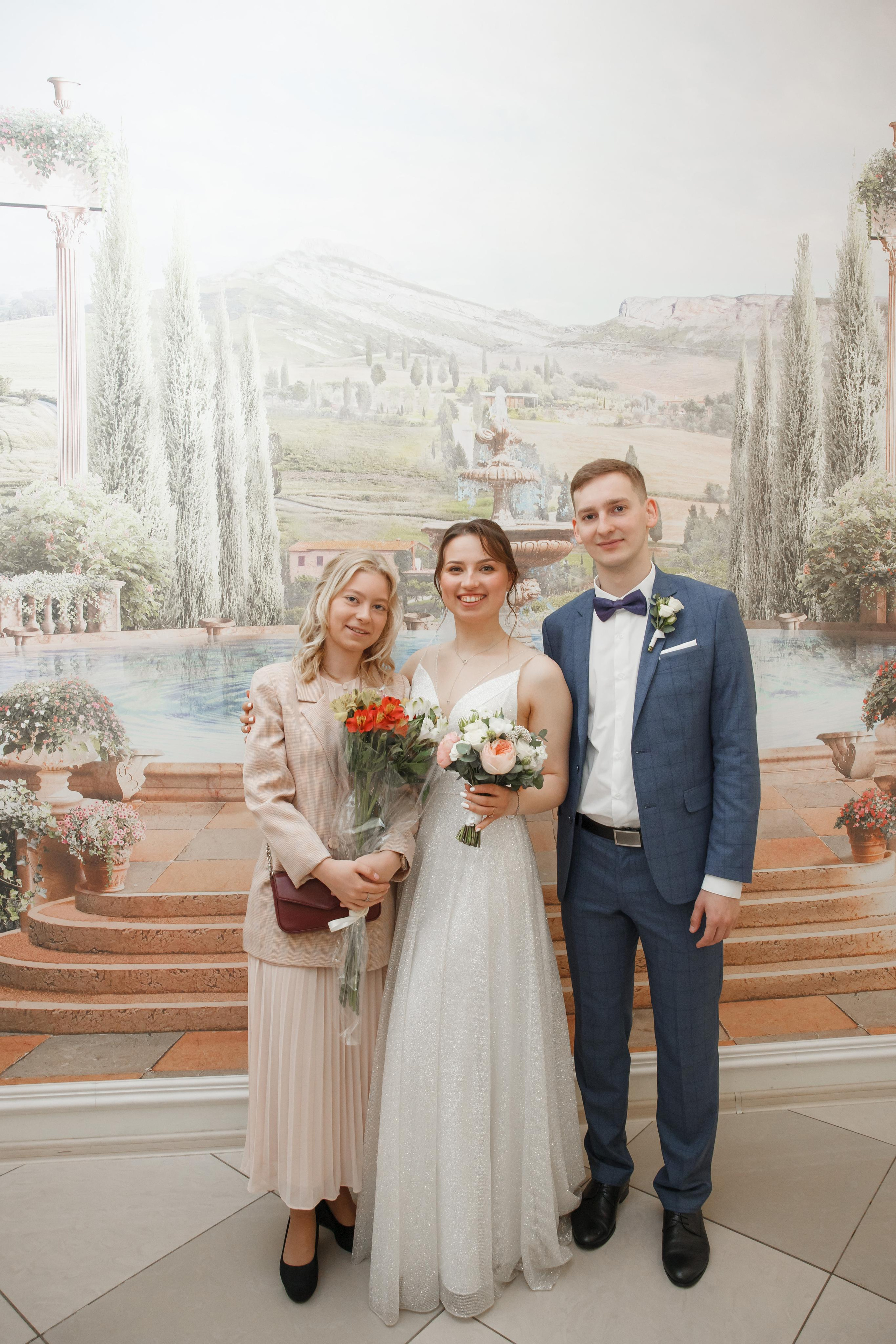 Надежда и Никита, ЗАГС г. Королев, фотостудия SpaceNoirArt. Свадебный и репортажный фотограф (Москва, Королев и другие)