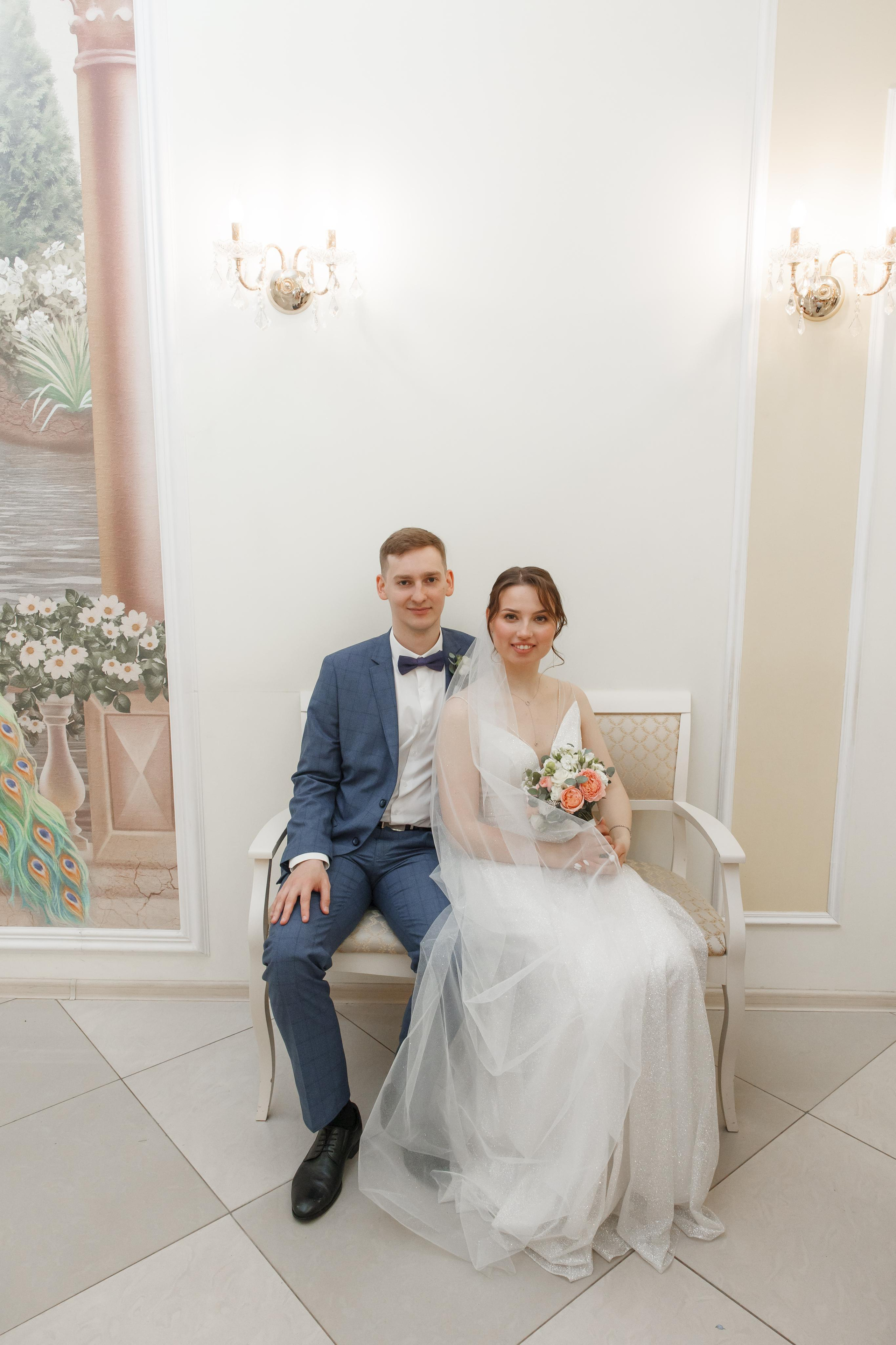 Надежда и Никита, ЗАГС г. Королев, фотостудия SpaceNoirArt. Свадебный и репортажный фотограф (Москва, Королев и другие)