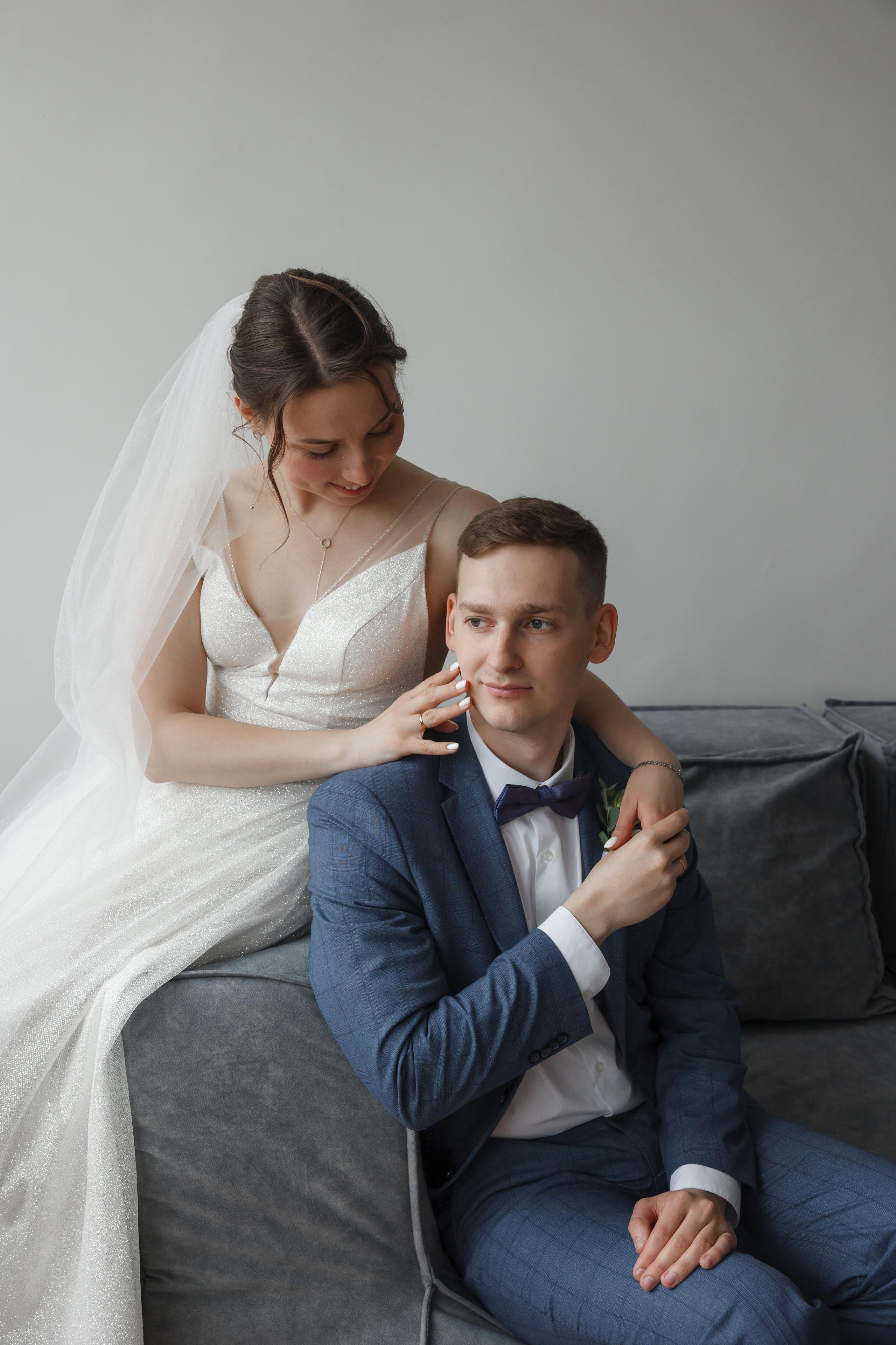 Надежда и Никита, ЗАГС г. Королев, фотостудия SpaceNoirArt. Свадебный и репортажный фотограф (Москва, Королев и другие)