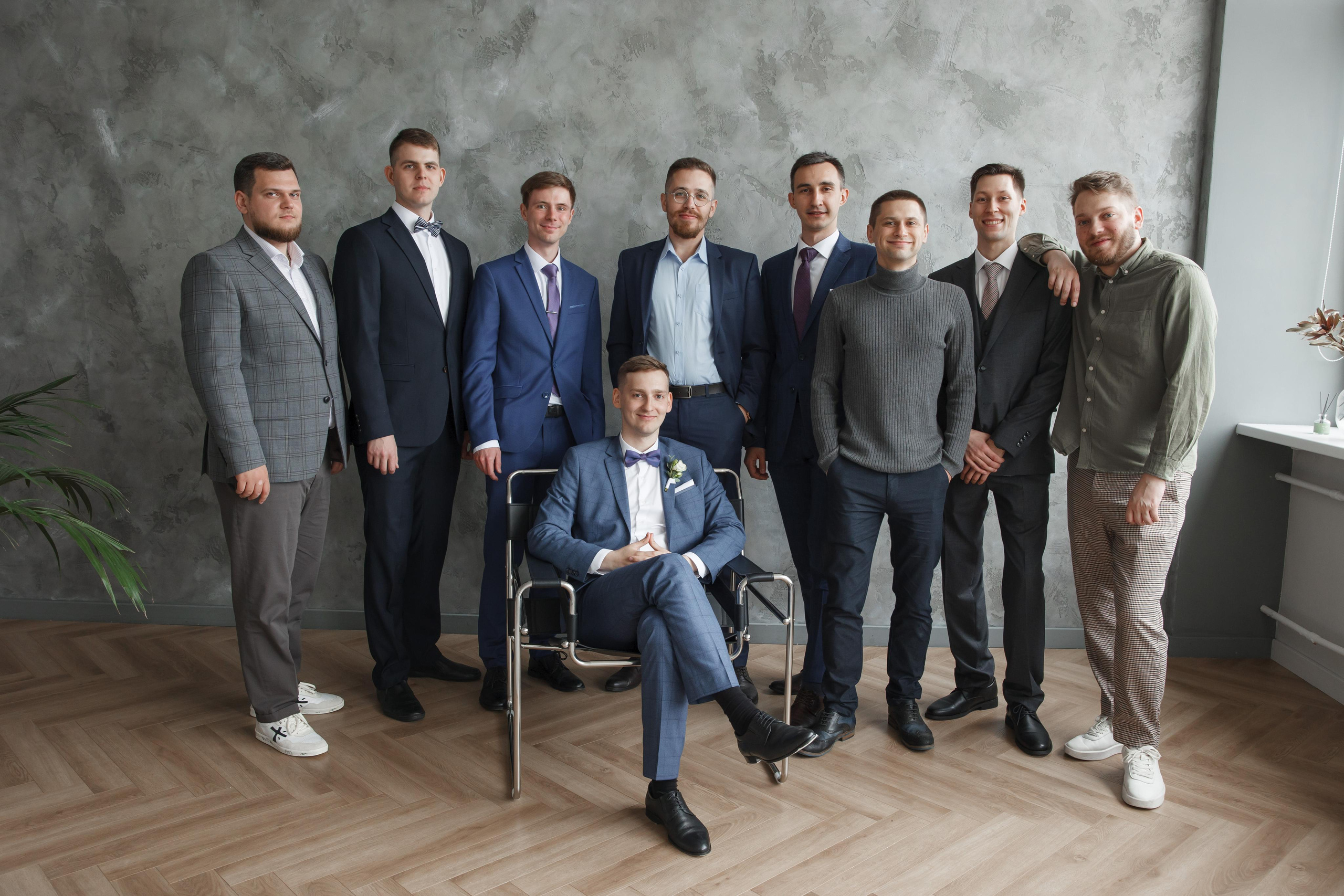 Надежда и Никита, ЗАГС г. Королев, фотостудия SpaceNoirArt. Свадебный и репортажный фотограф (Москва, Королев и другие)