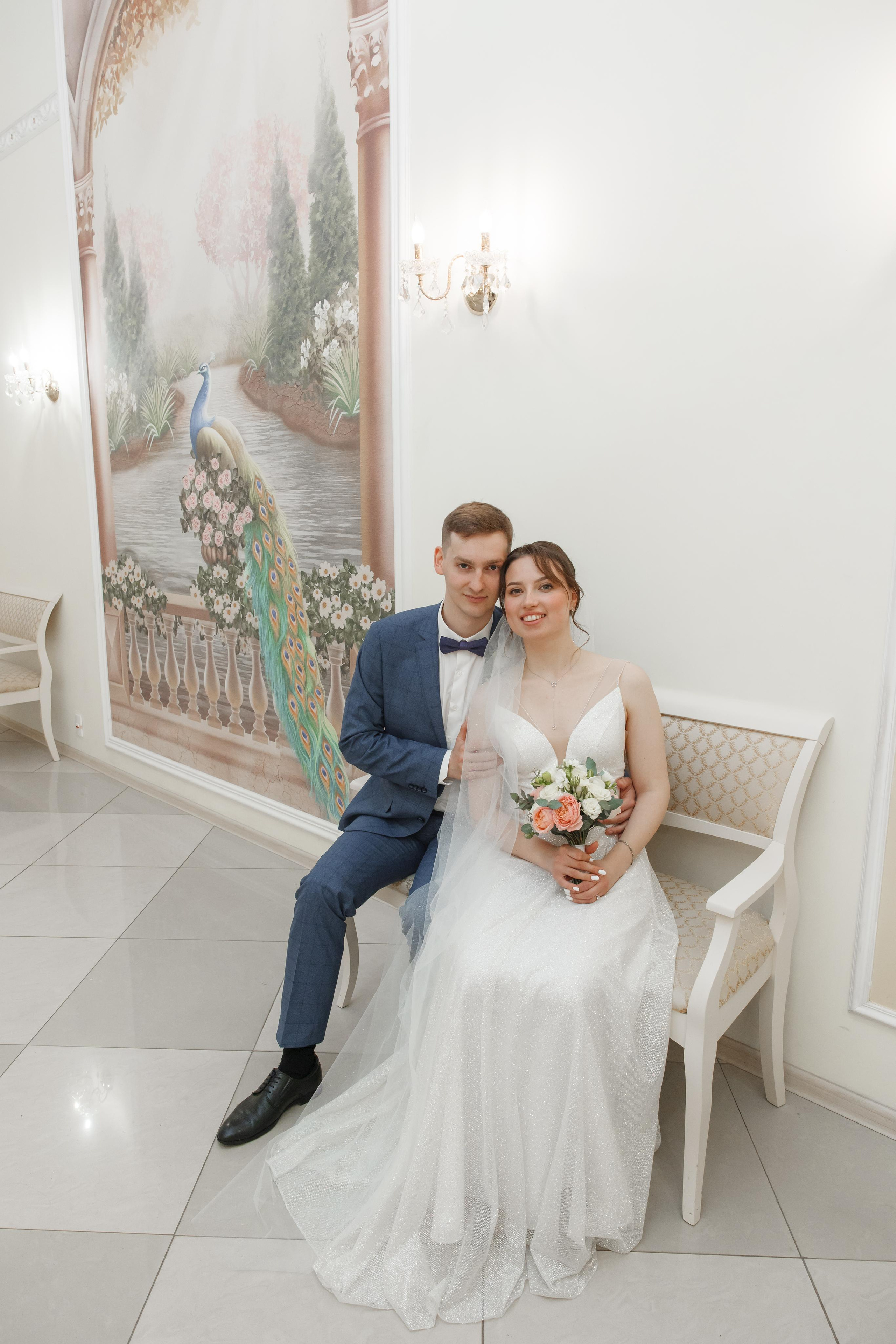 Надежда и Никита, ЗАГС г. Королев, фотостудия SpaceNoirArt. Свадебный и репортажный фотограф (Москва, Королев и другие)