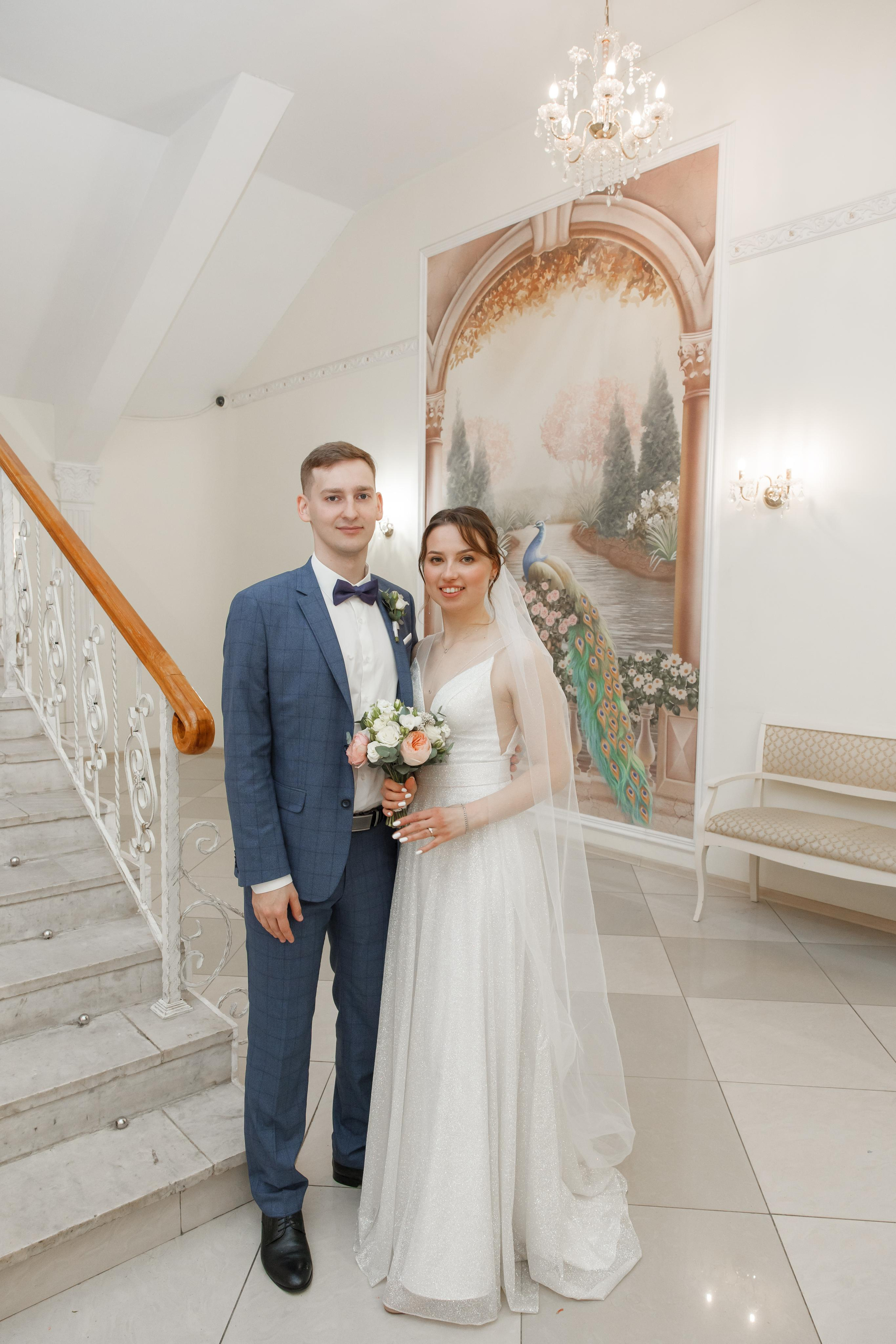 Надежда и Никита, ЗАГС г. Королев, фотостудия SpaceNoirArt. Свадебный и репортажный фотограф (Москва, Королев и другие)