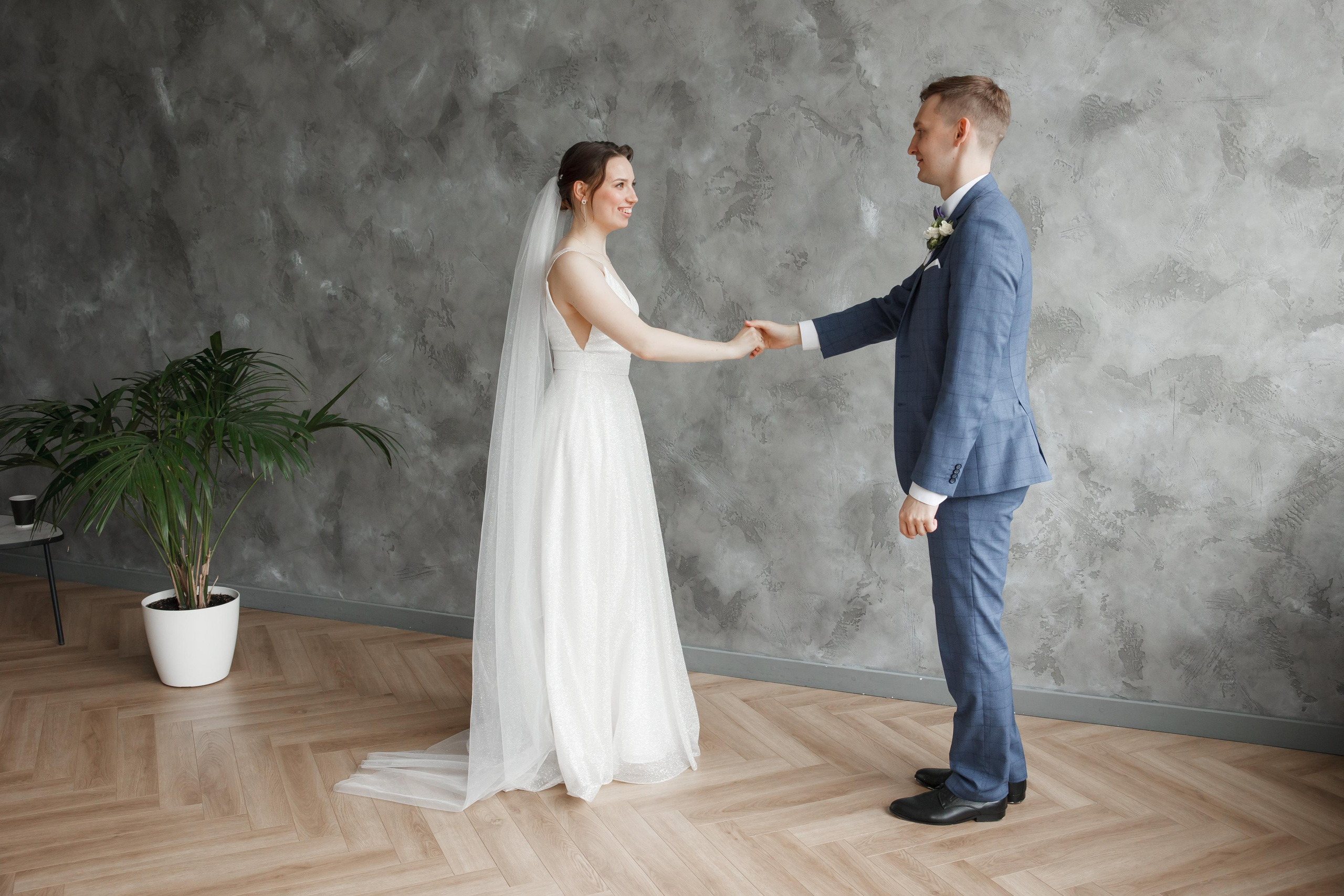 Надежда и Никита, ЗАГС г. Королев, фотостудия SpaceNoirArt. Свадебный и репортажный фотограф (Москва, Королев и другие)