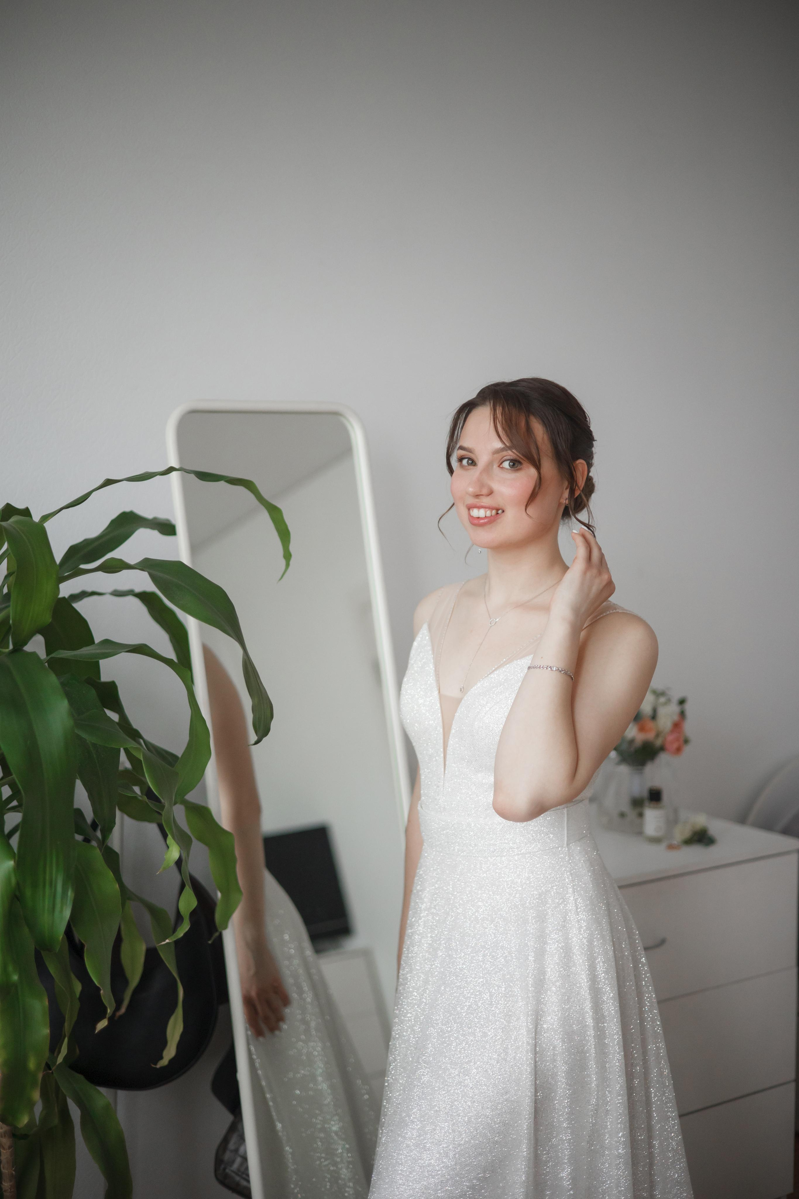 Надежда и Никита, ЗАГС г. Королев, фотостудия SpaceNoirArt. Свадебный и репортажный фотограф (Москва, Королев и другие)