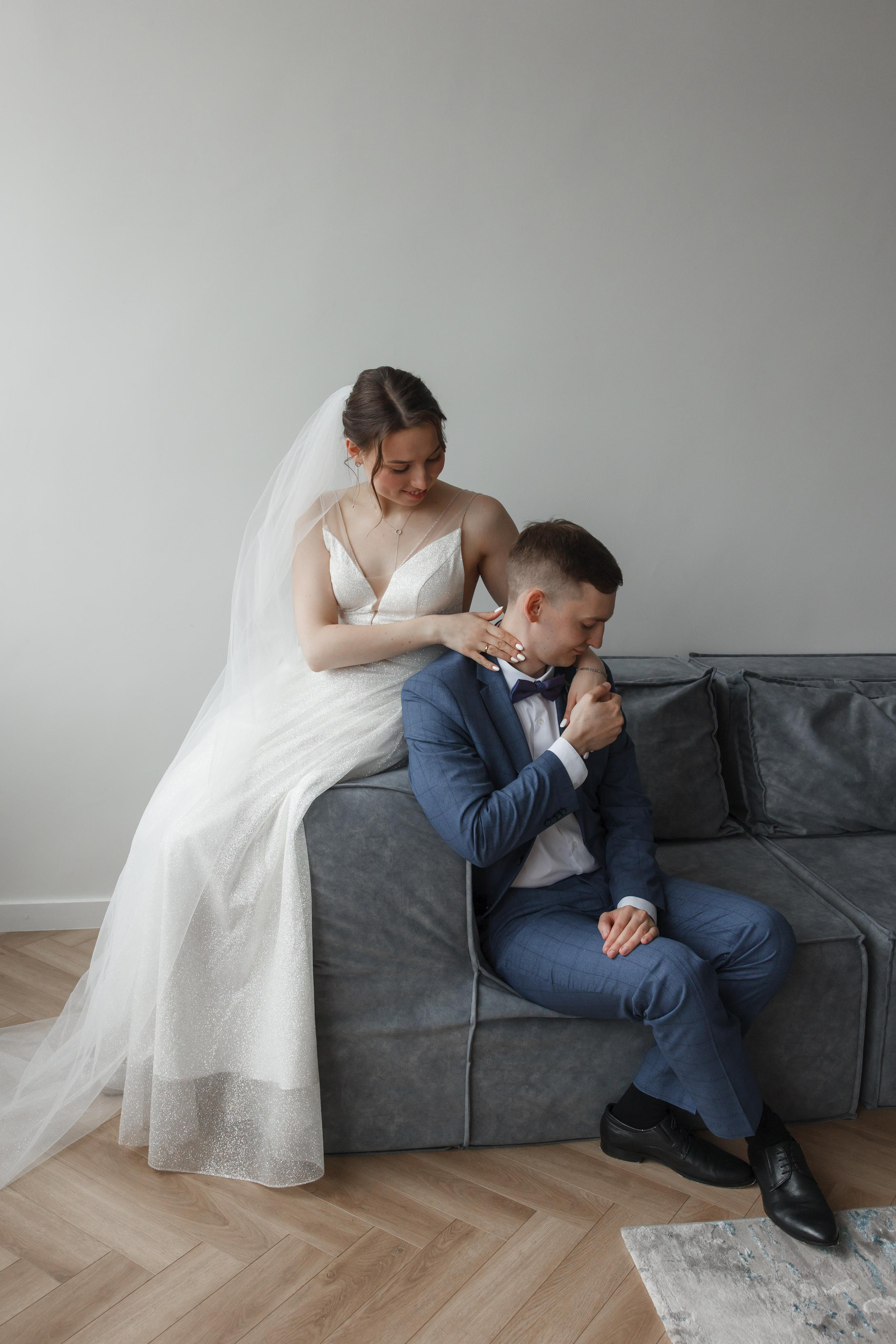 Надежда и Никита, ЗАГС г. Королев, фотостудия SpaceNoirArt. Свадебный и репортажный фотограф (Москва, Королев и другие)