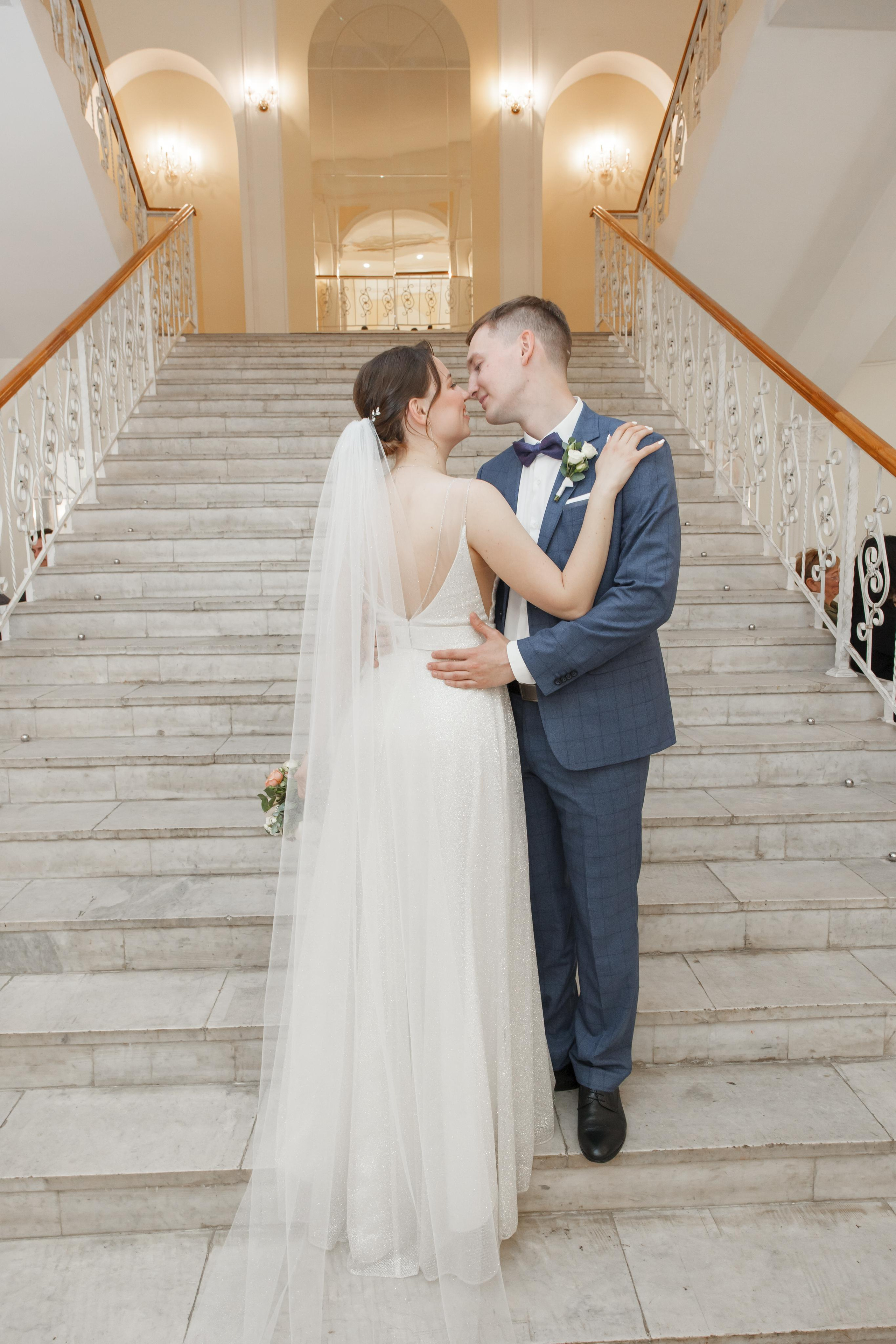 Надежда и Никита, ЗАГС г. Королев, фотостудия SpaceNoirArt. Свадебный и репортажный фотограф (Москва, Королев и другие)