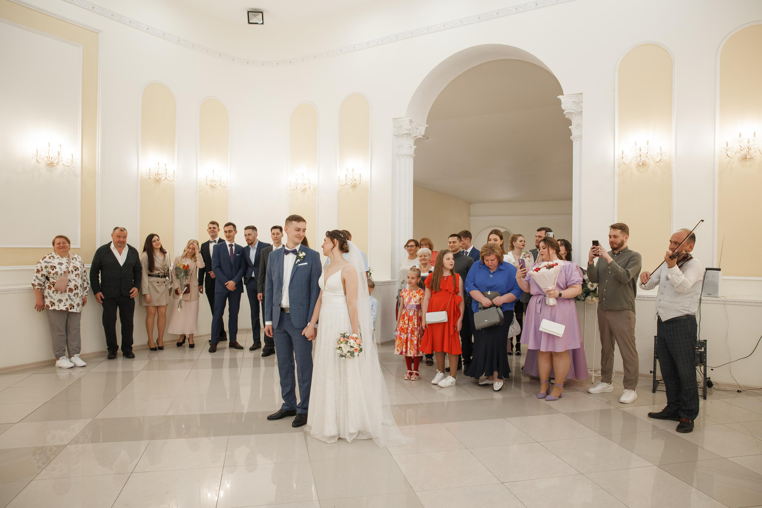 Надежда и Никита, ЗАГС г. Королев, фотостудия SpaceNoirArt. Свадебный и репортажный фотограф (Москва, Королев и другие)