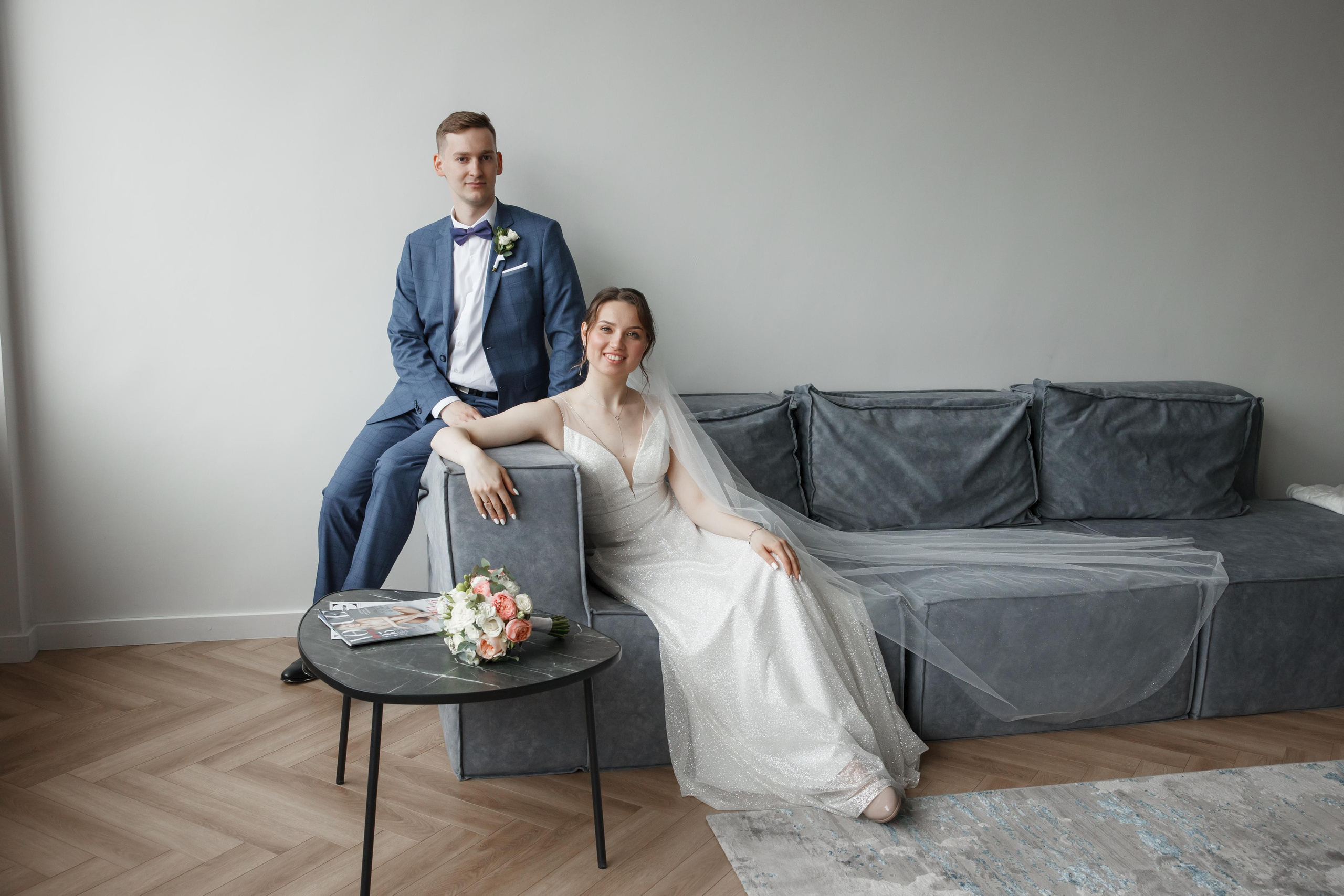 Надежда и Никита, ЗАГС г. Королев, фотостудия SpaceNoirArt. Свадебный и репортажный фотограф (Москва, Королев и другие)