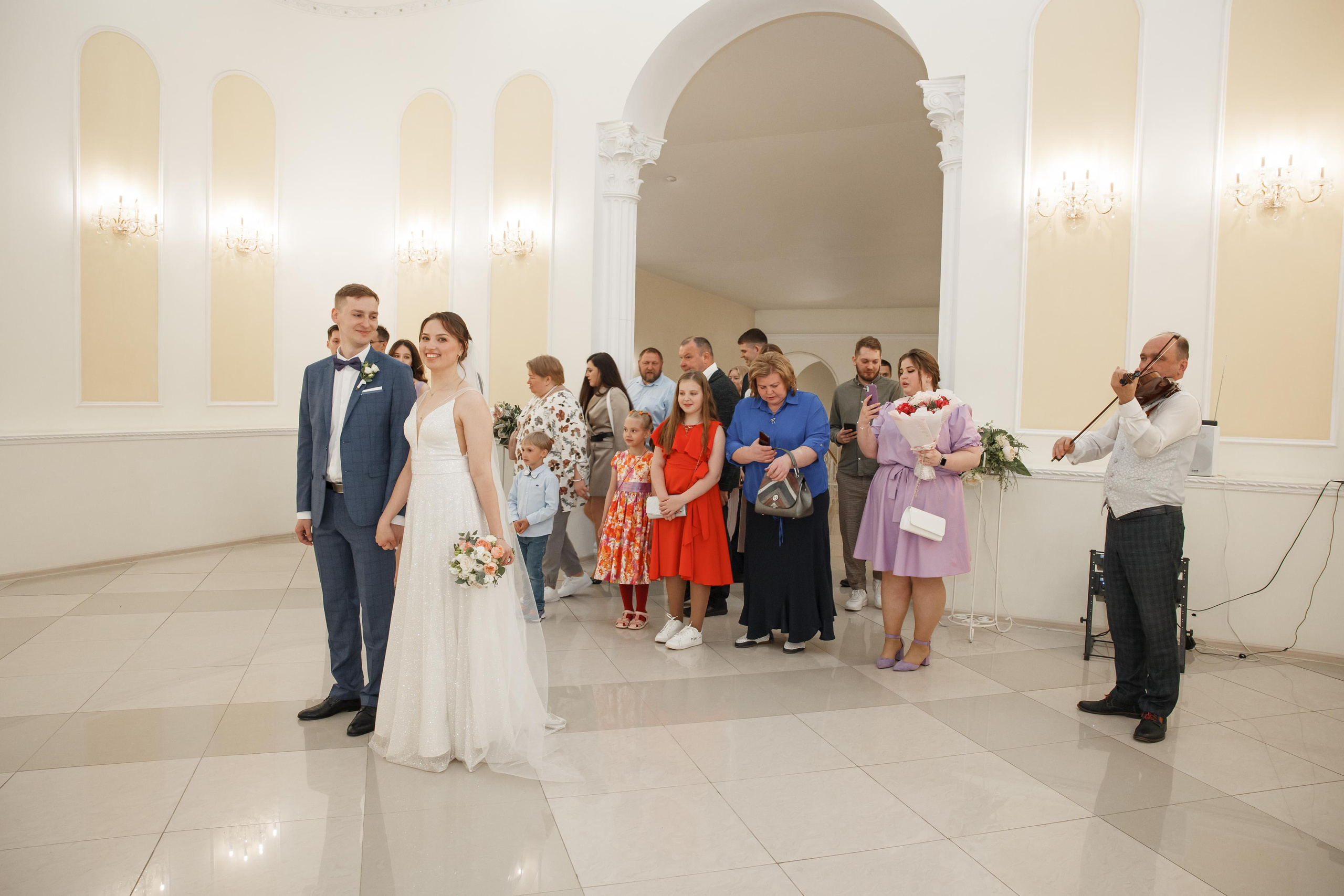 Надежда и Никита, ЗАГС г. Королев, фотостудия SpaceNoirArt. Свадебный и репортажный фотограф (Москва, Королев и другие)