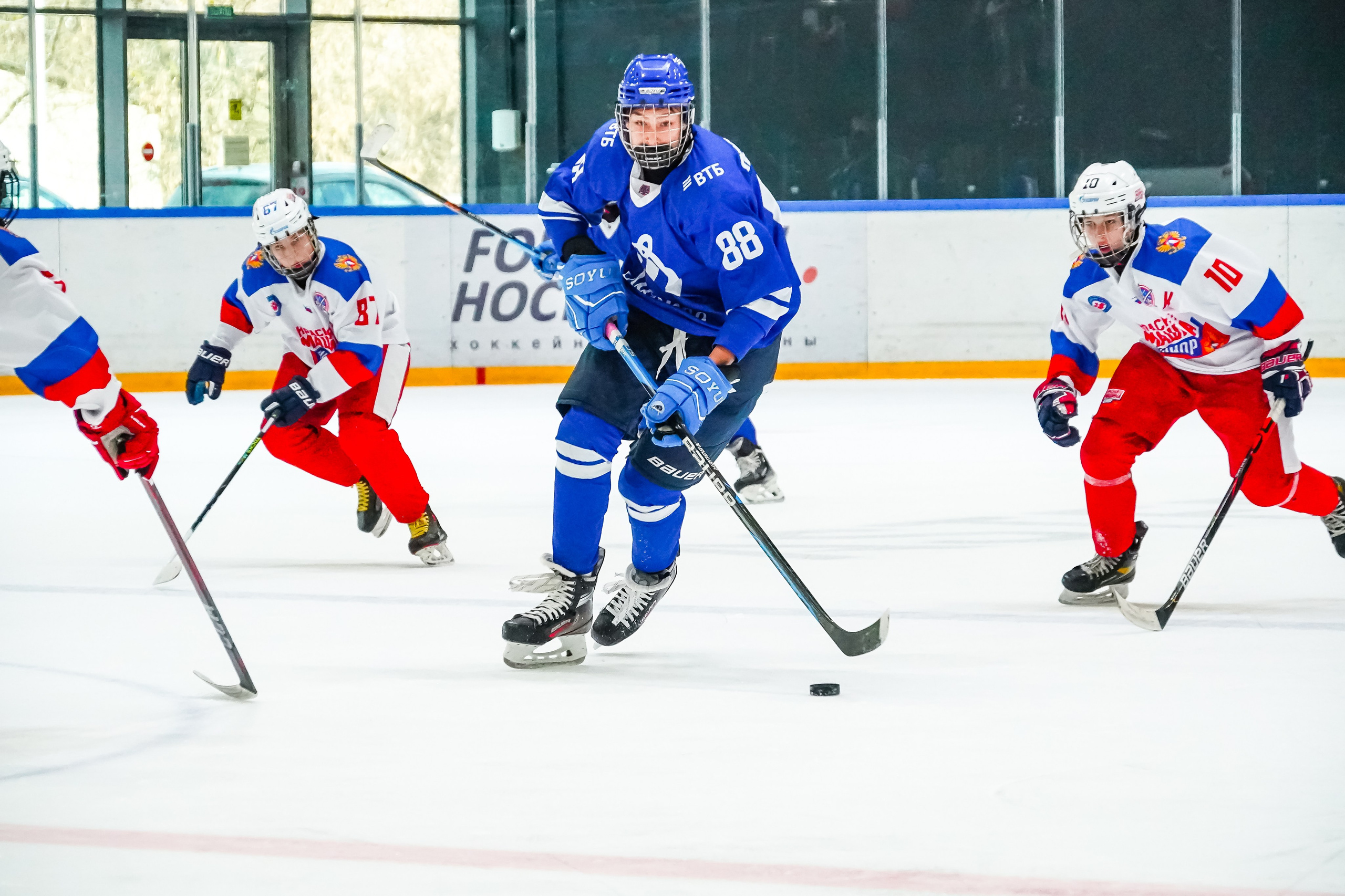 Красная Машина Юниор — Динамо. Спортивный фотограф | Москва