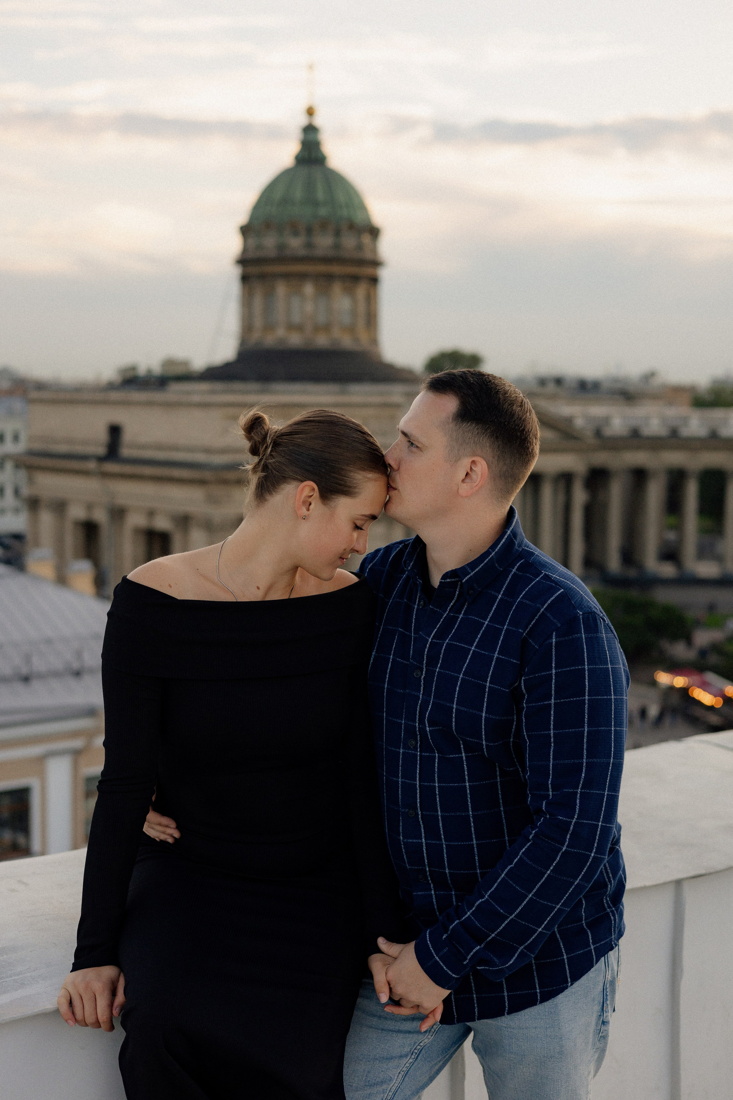 Романтика питерских крыш. Свадебный фотограф в Санкт-Петербурге Ксения Кобышева