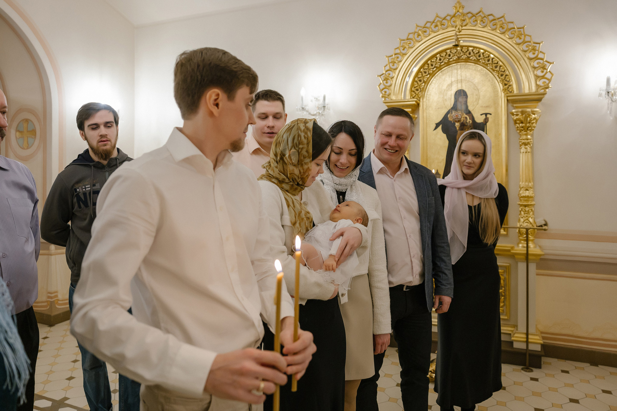 Крестины Анны. Фотограф Олеся Жомер