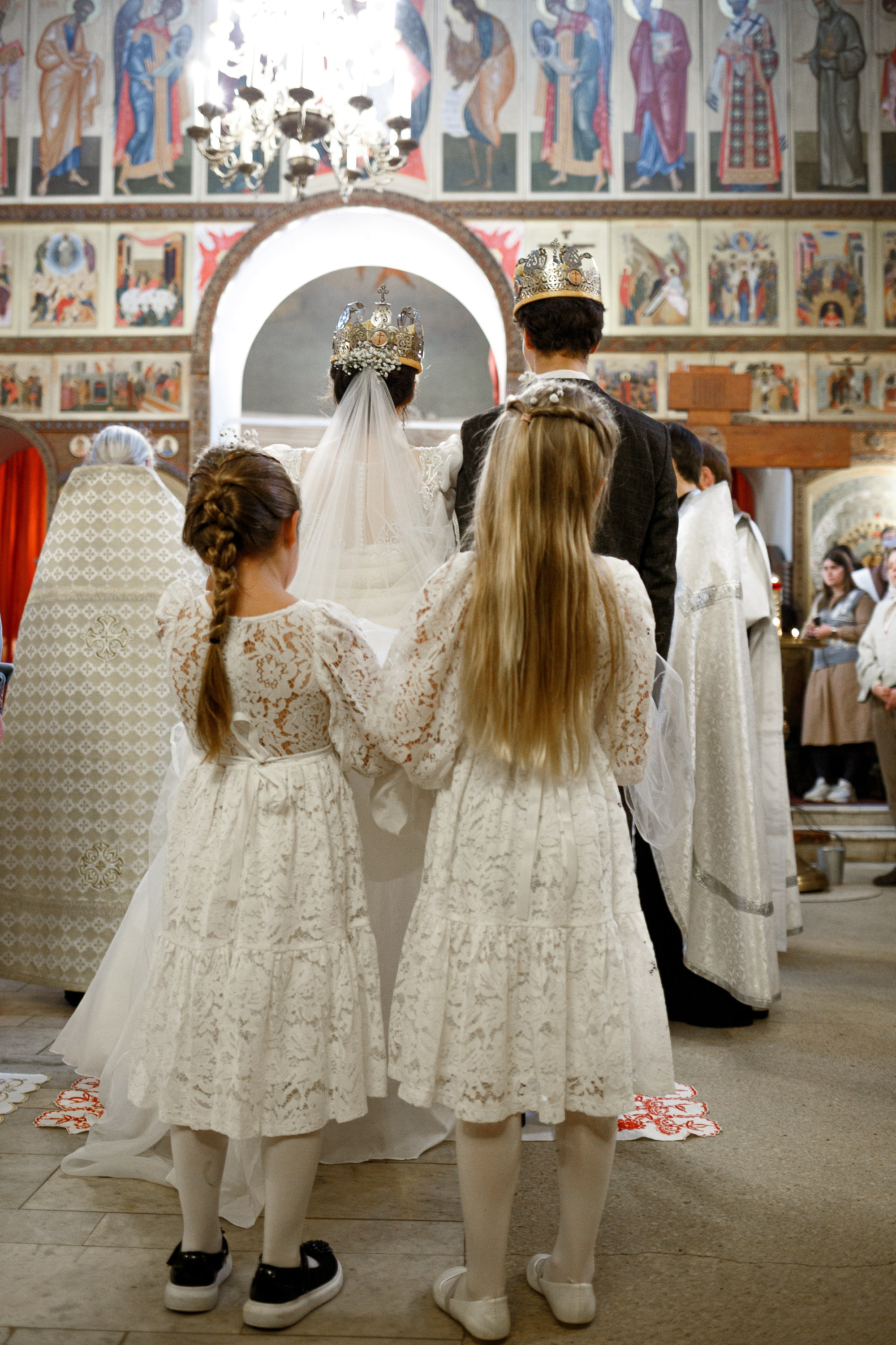 Венчание в храме Космы и Дамиана в Шубине