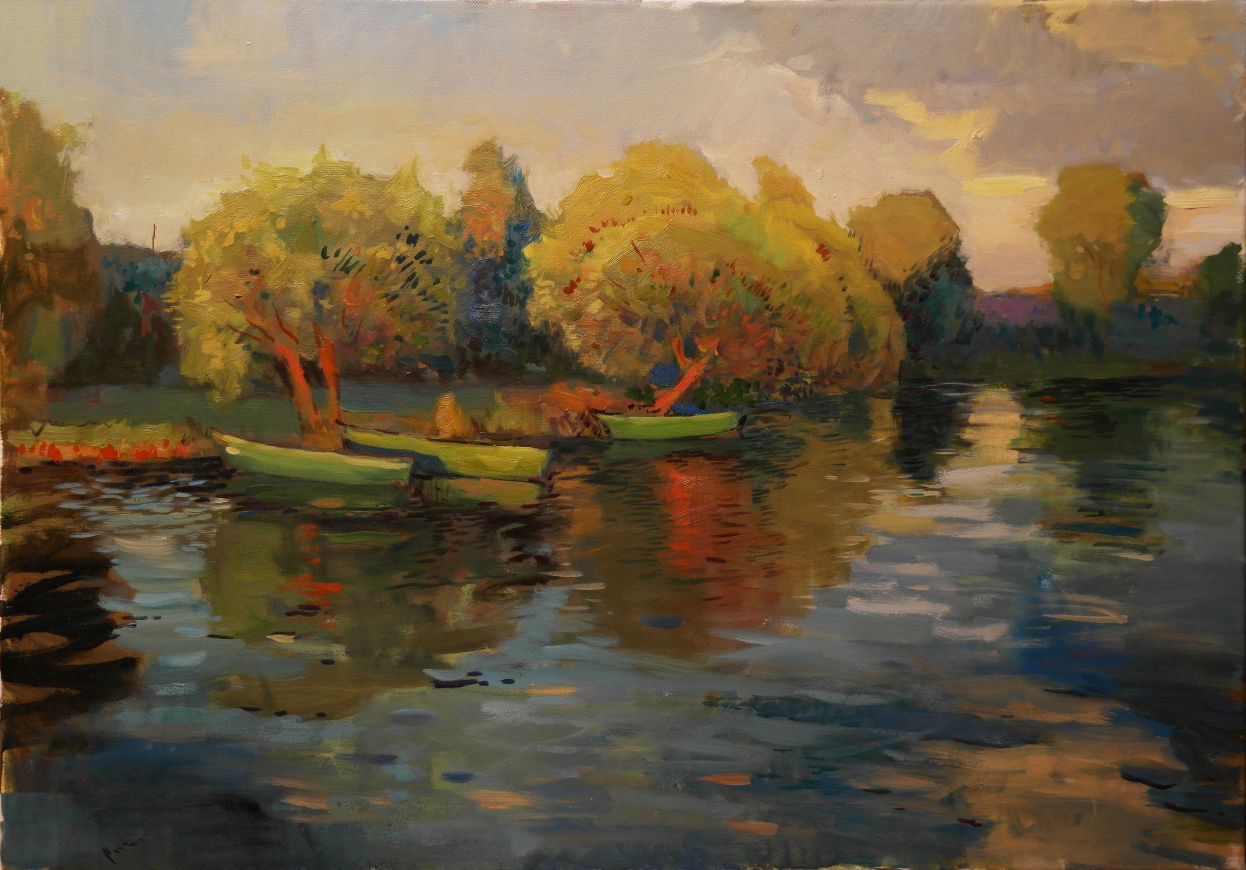 Этюды. Paintings by the artist Sergey Ratchin