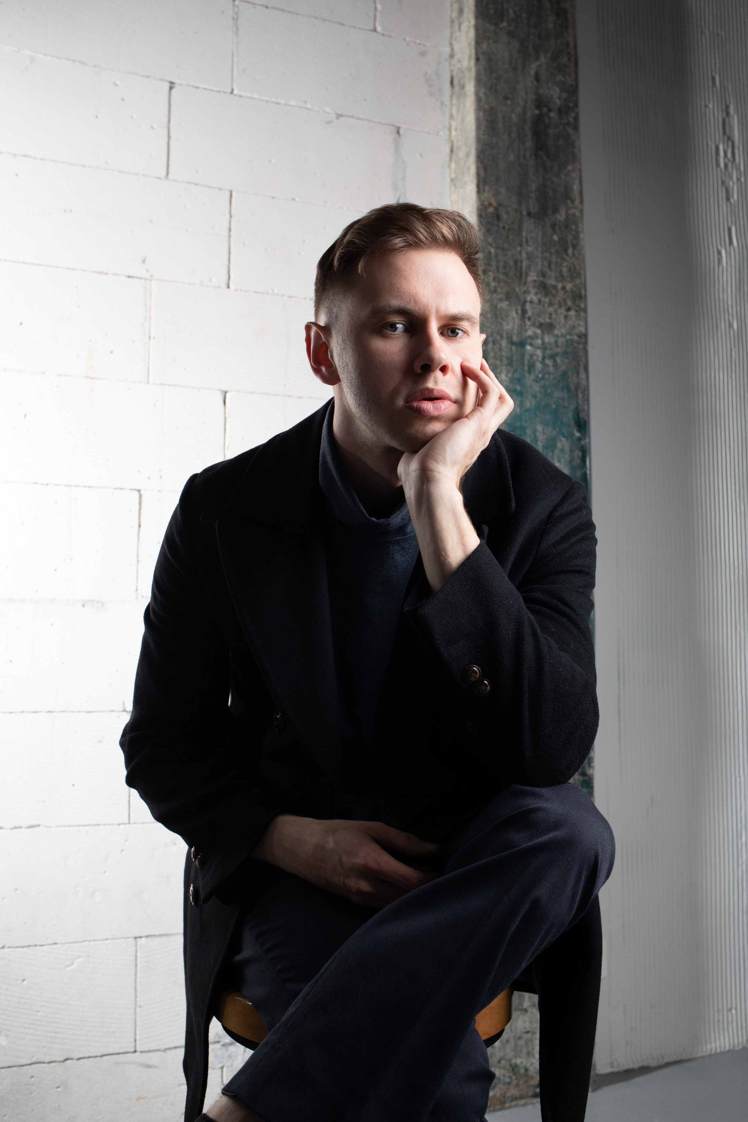 Мужской портрет в студии. Фотограф Санкт-Петербург Всеволожск Мария Наскидашвили